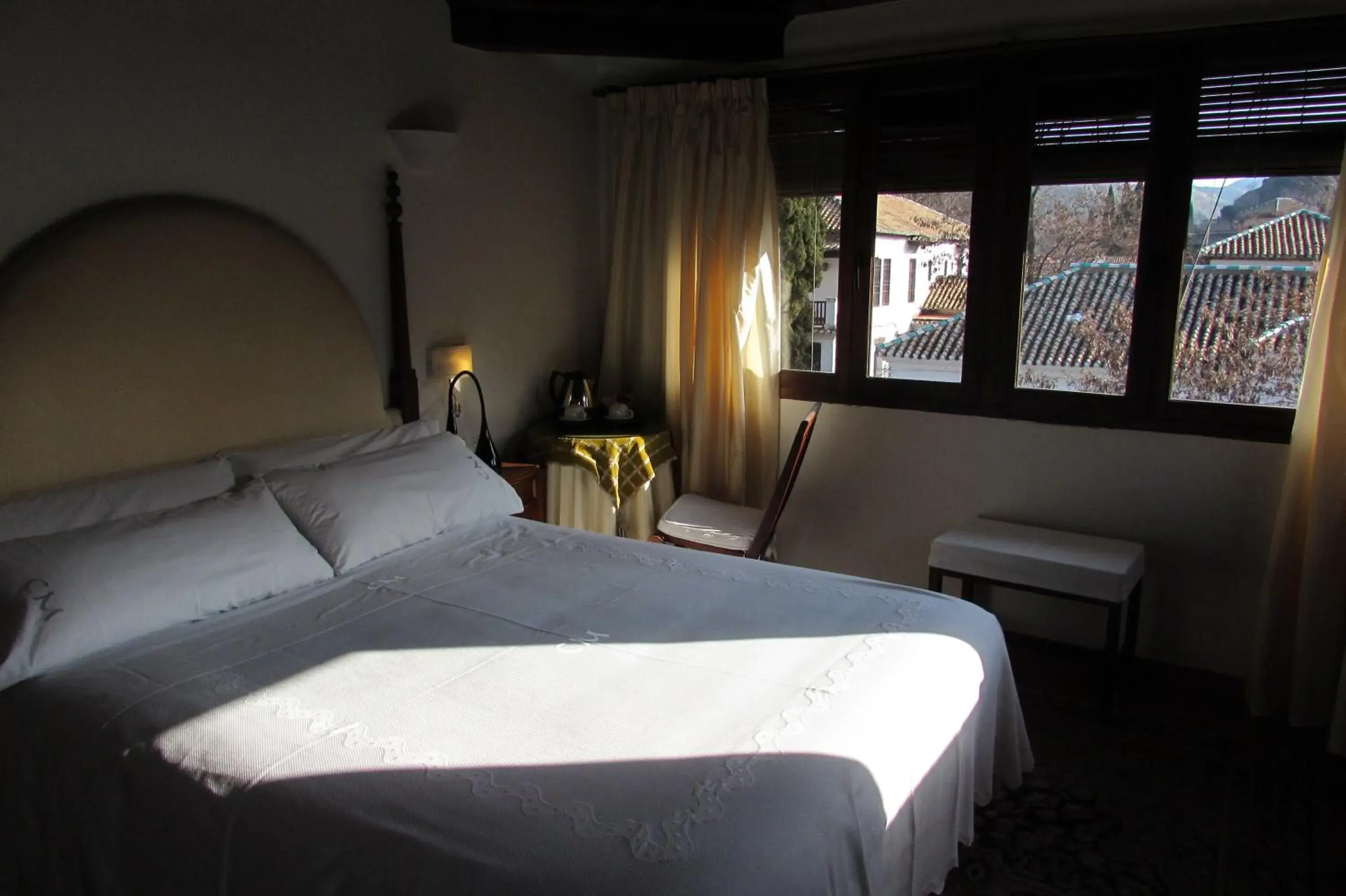 Bed in Hotel Casa Morisca