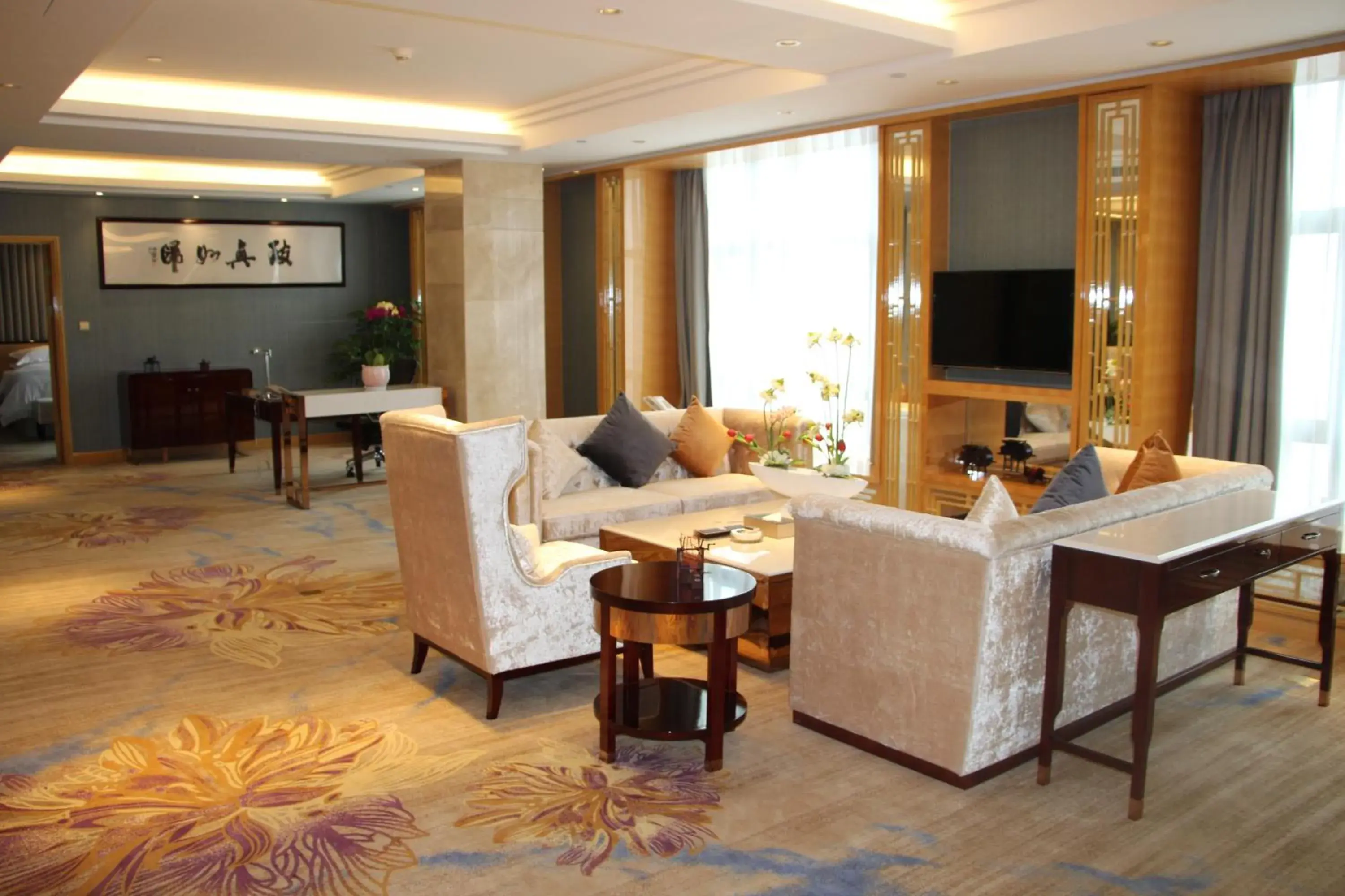 Living room, Seating Area in Wyndham HangZhou East