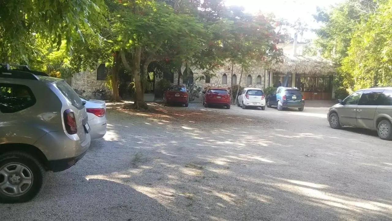 Parking in Villas Ecotucan