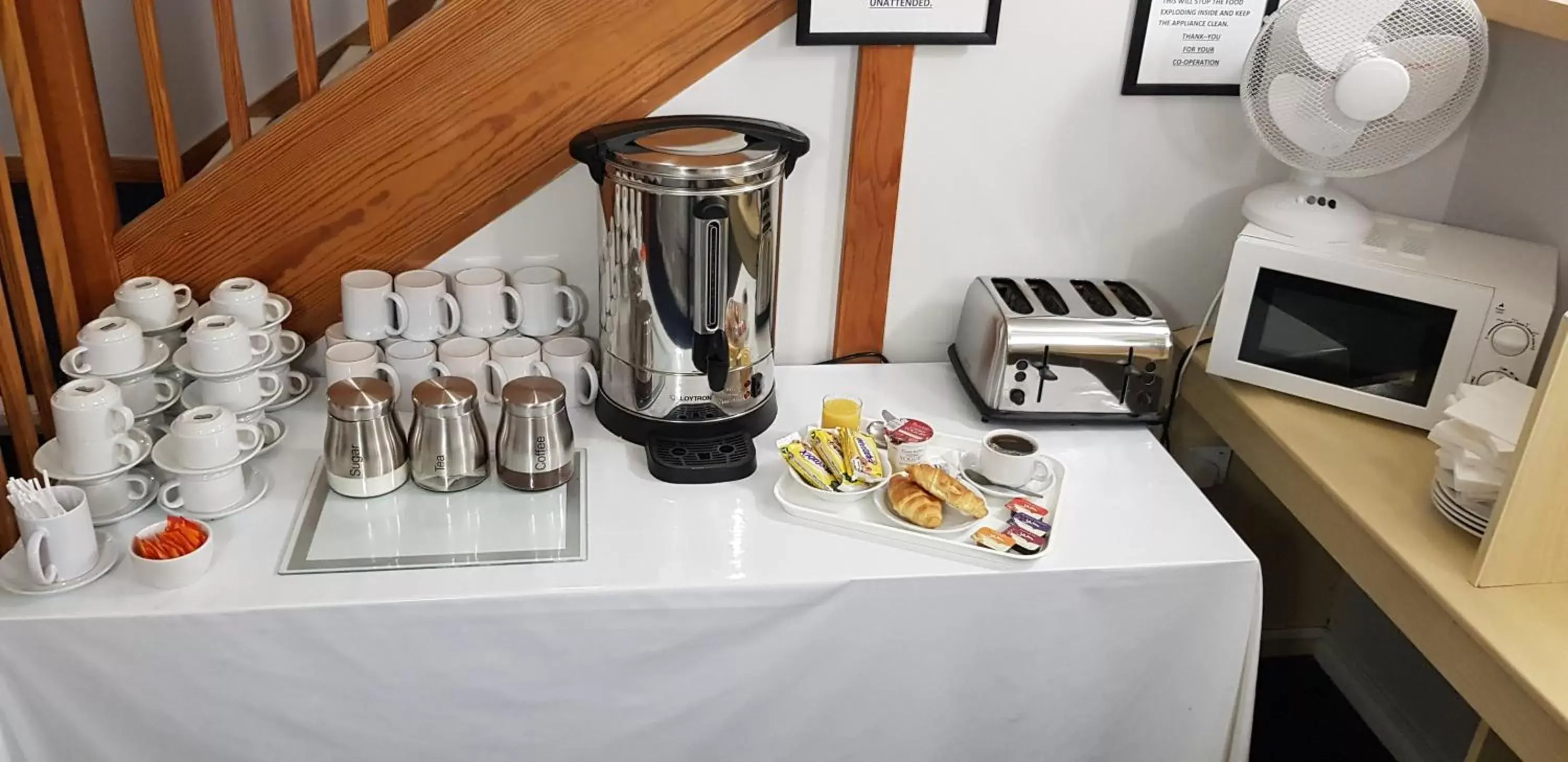 Continental breakfast in Redwings Lodge Dunstable