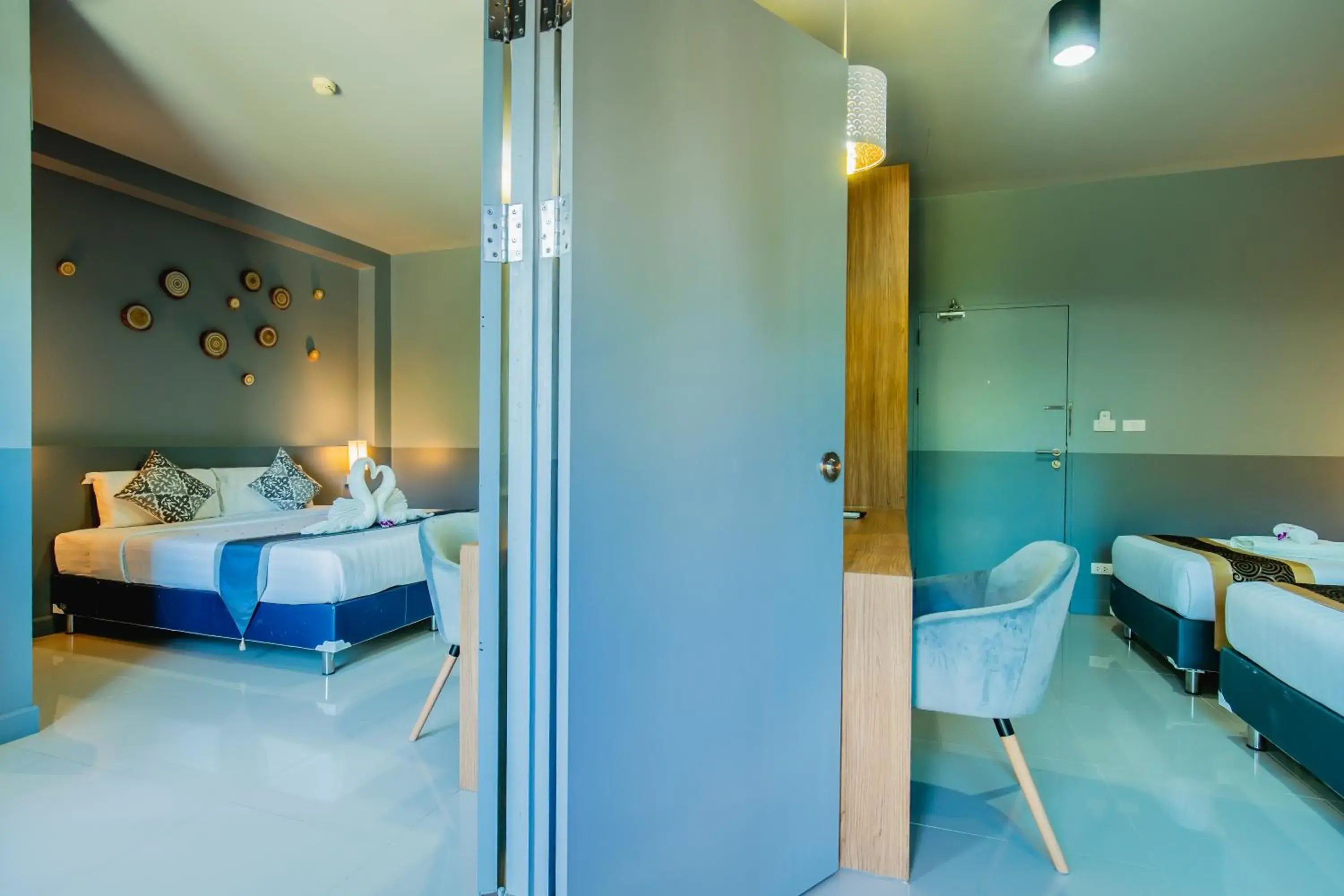 Photo of the whole room, Bed in The Rubber Hotel Phuket Photo of the whole room, Bed in The Rubber Hotel Phuket