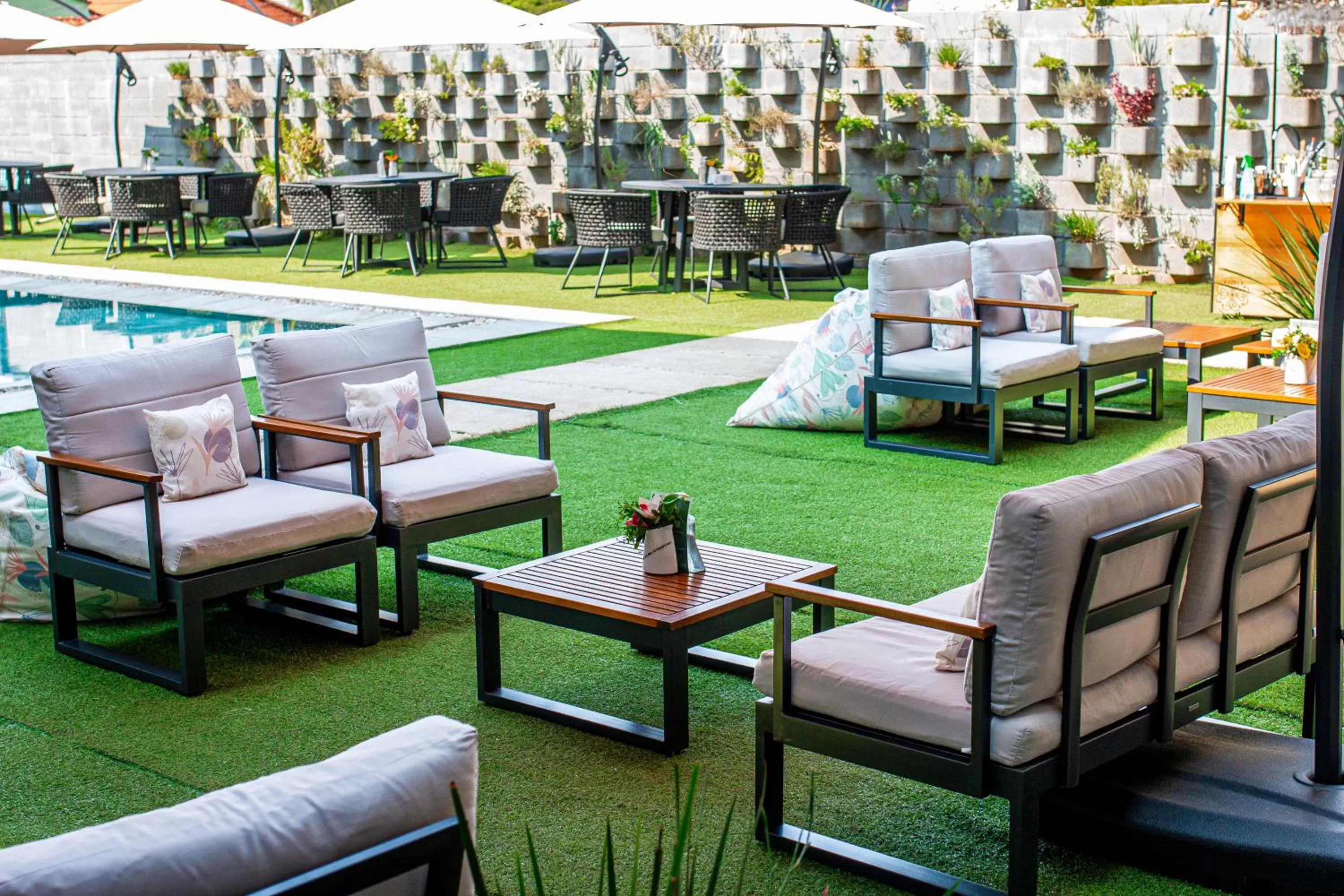 Garden in Pousada Flores do Carmo