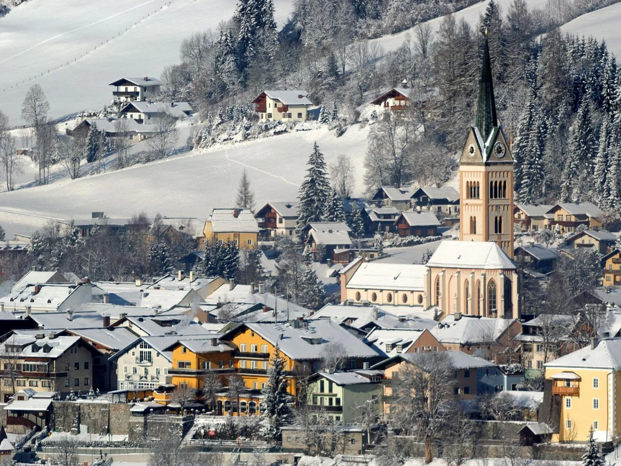 Winter in Hotel Stegerbräu