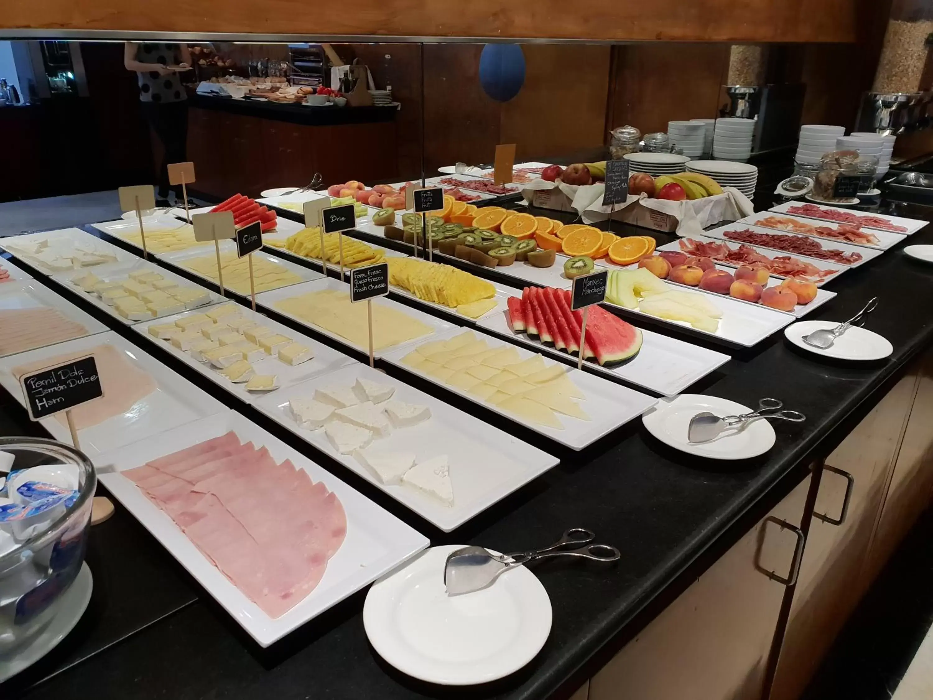 Buffet breakfast, Restaurant/Places to Eat in Silken Sant Gervasi