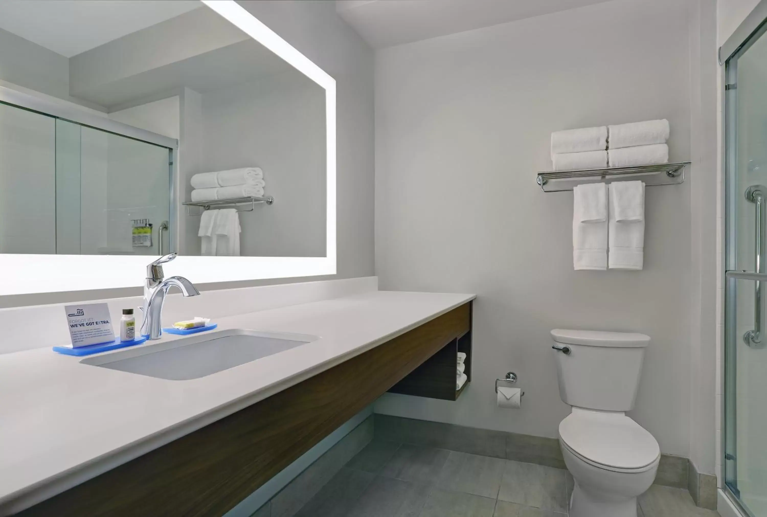Bathroom in Holiday Inn Express & Suites - Lenexa - Overland Park Area, an IHG Hotel