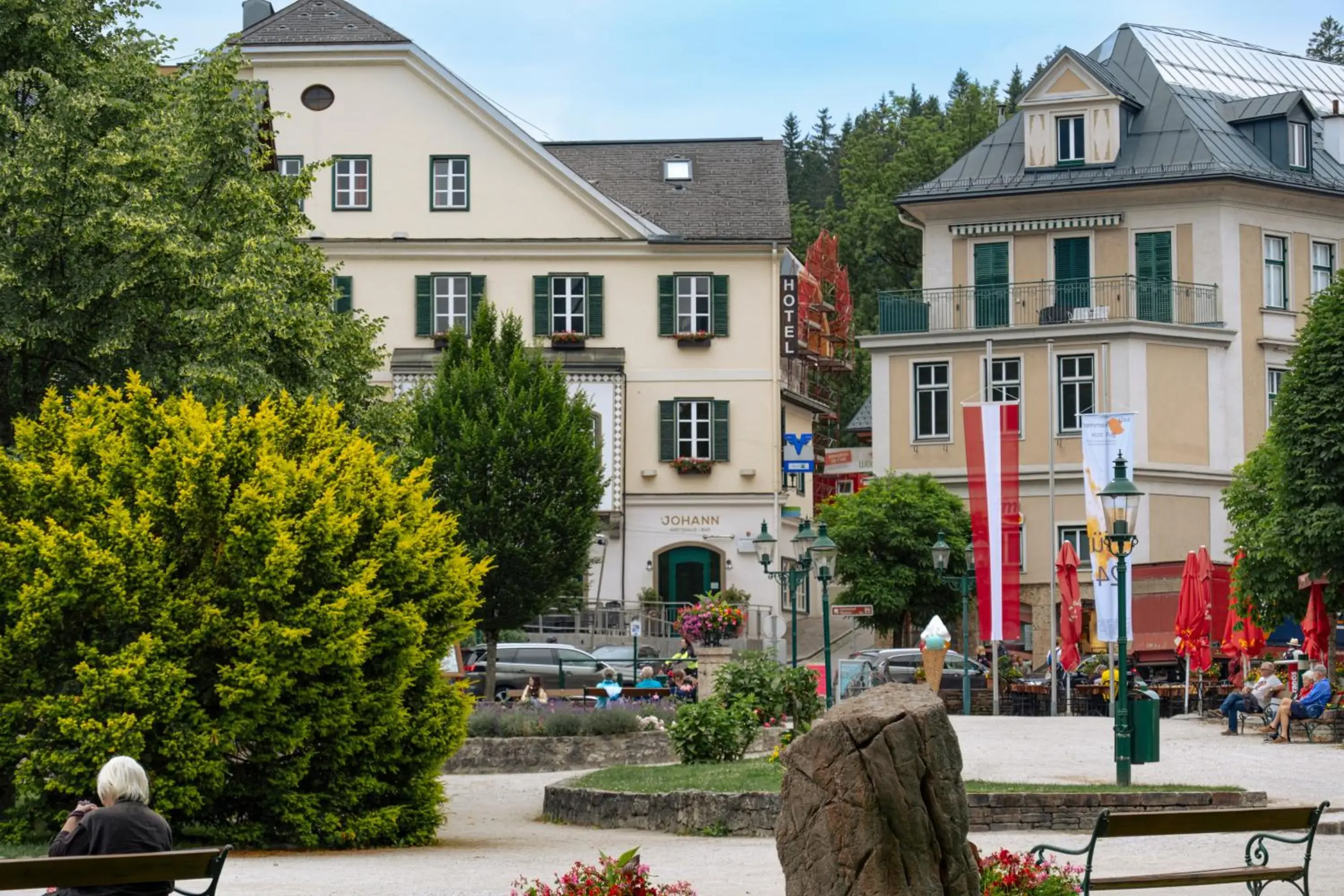 Property Building in SPA Hotel Erzherzog Johann