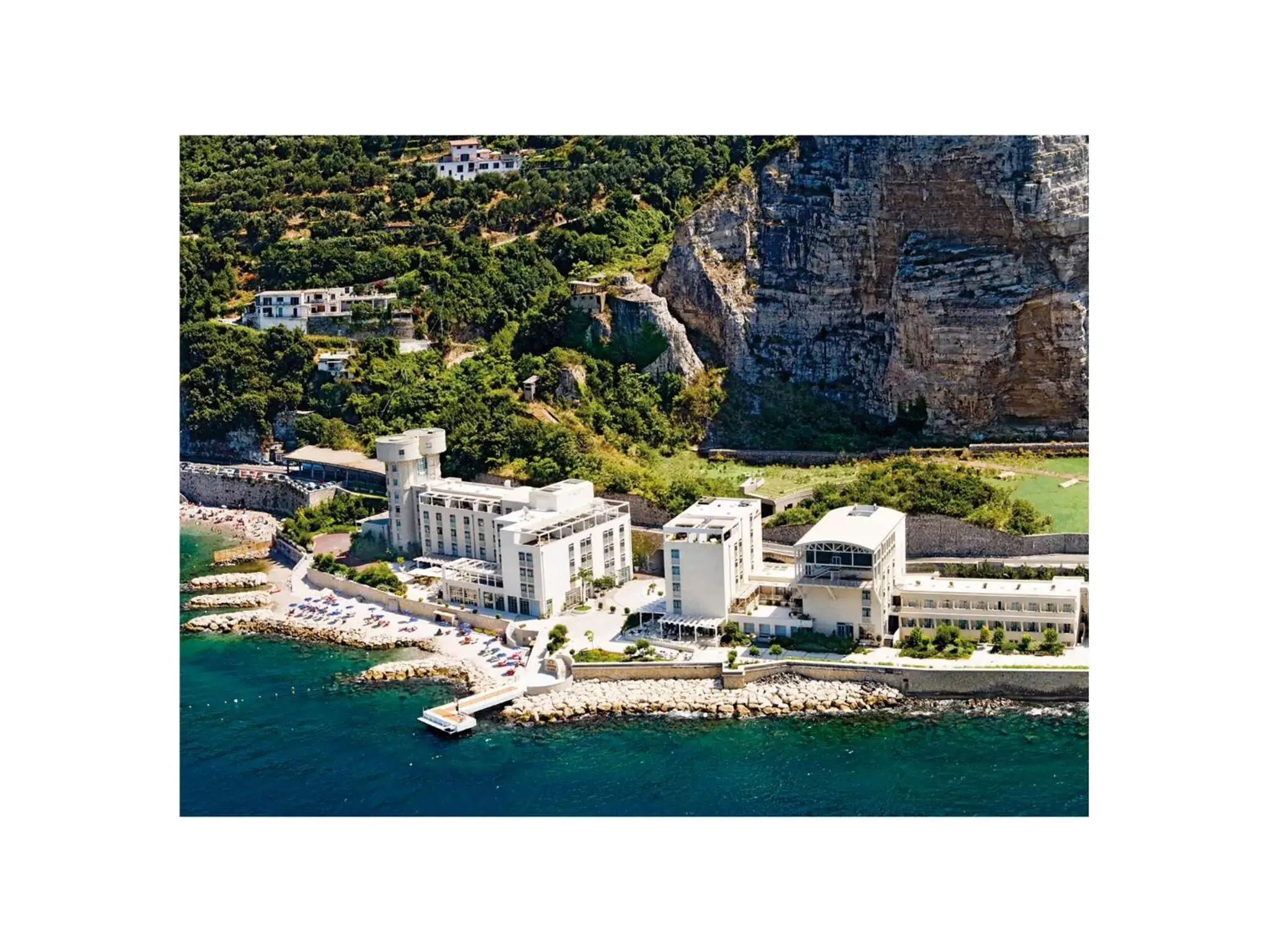 Bird's eye view, Bird's-eye View in Towers Hotel Stabiae Sorrento Coast