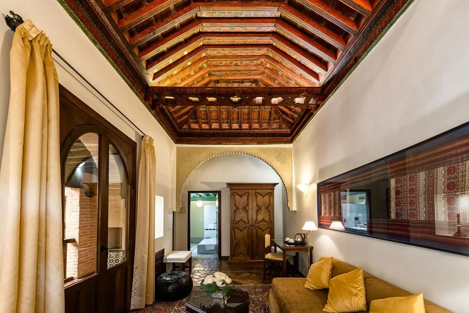 Seating Area in Hotel Casa Morisca