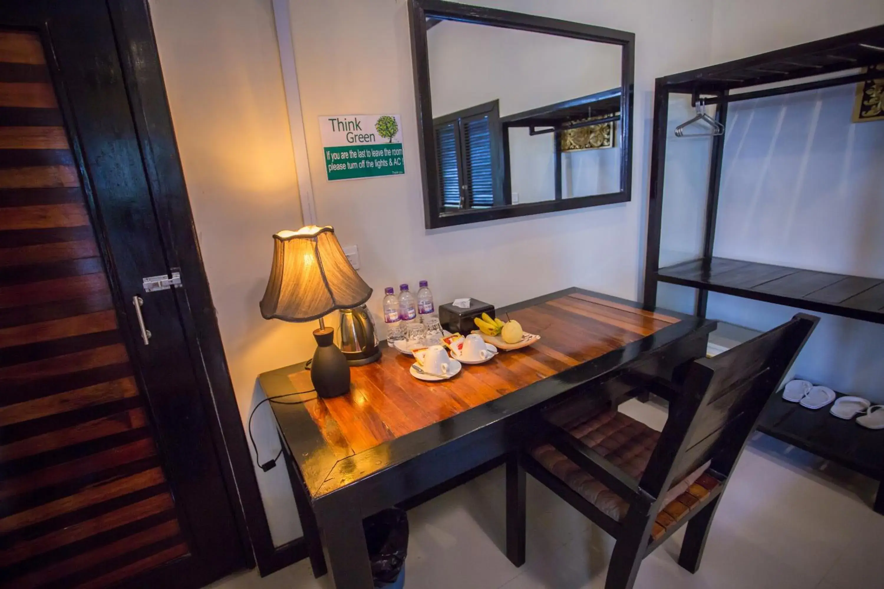 Living room in The Sanctuary Villa Battambang