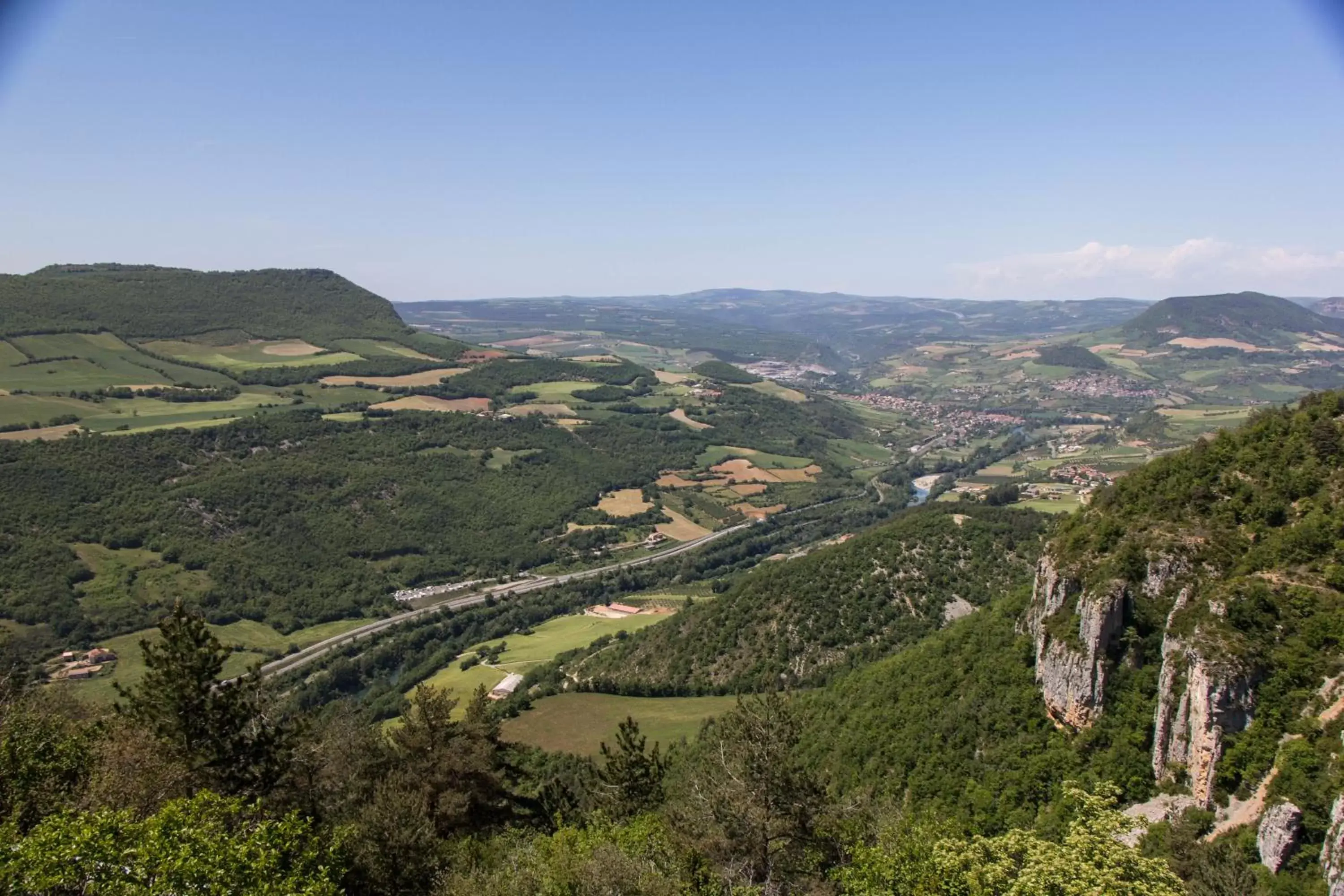 Facade/entrance, Bird's-eye View in Mercure Millau