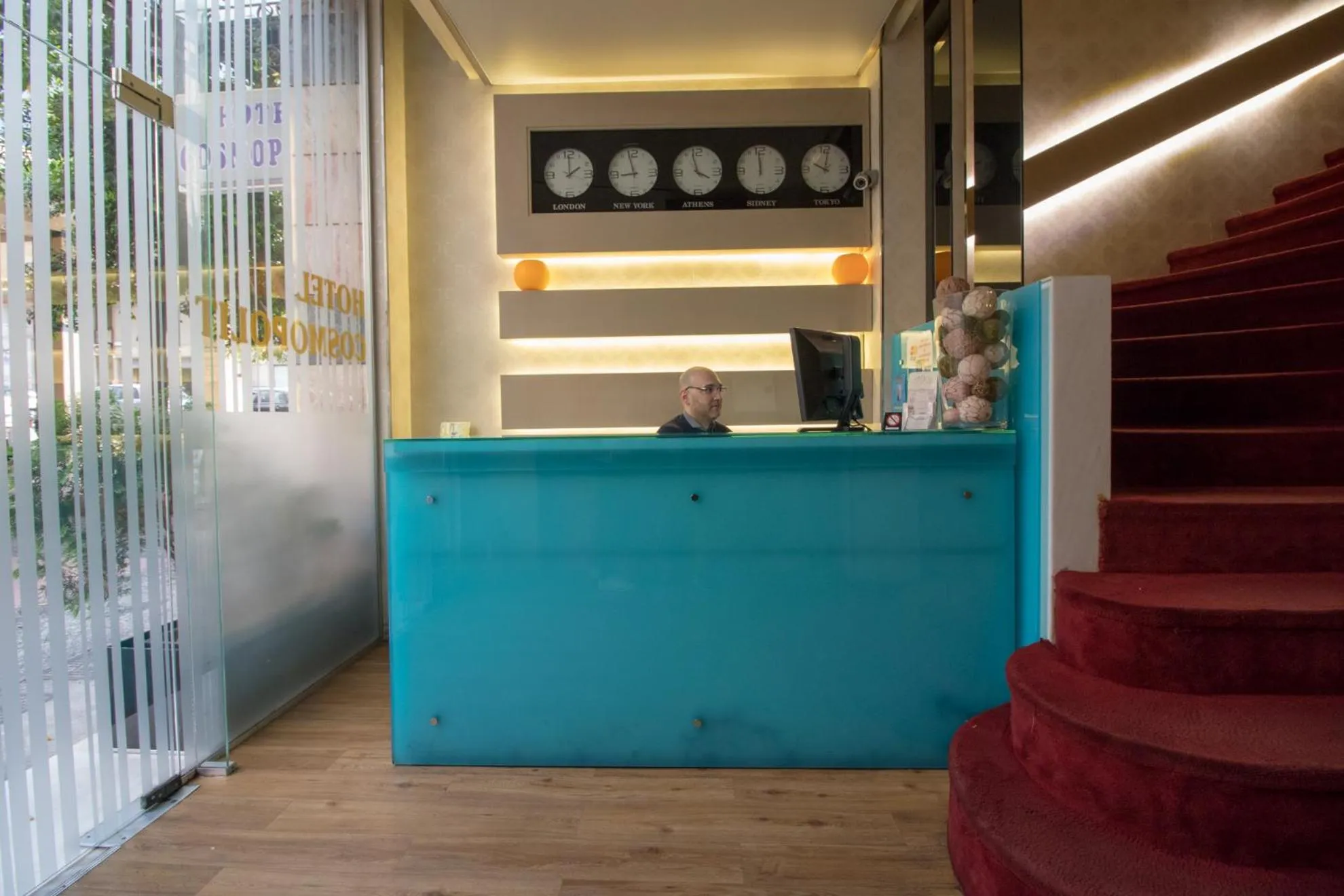 Lobby or reception in Cosmopolit