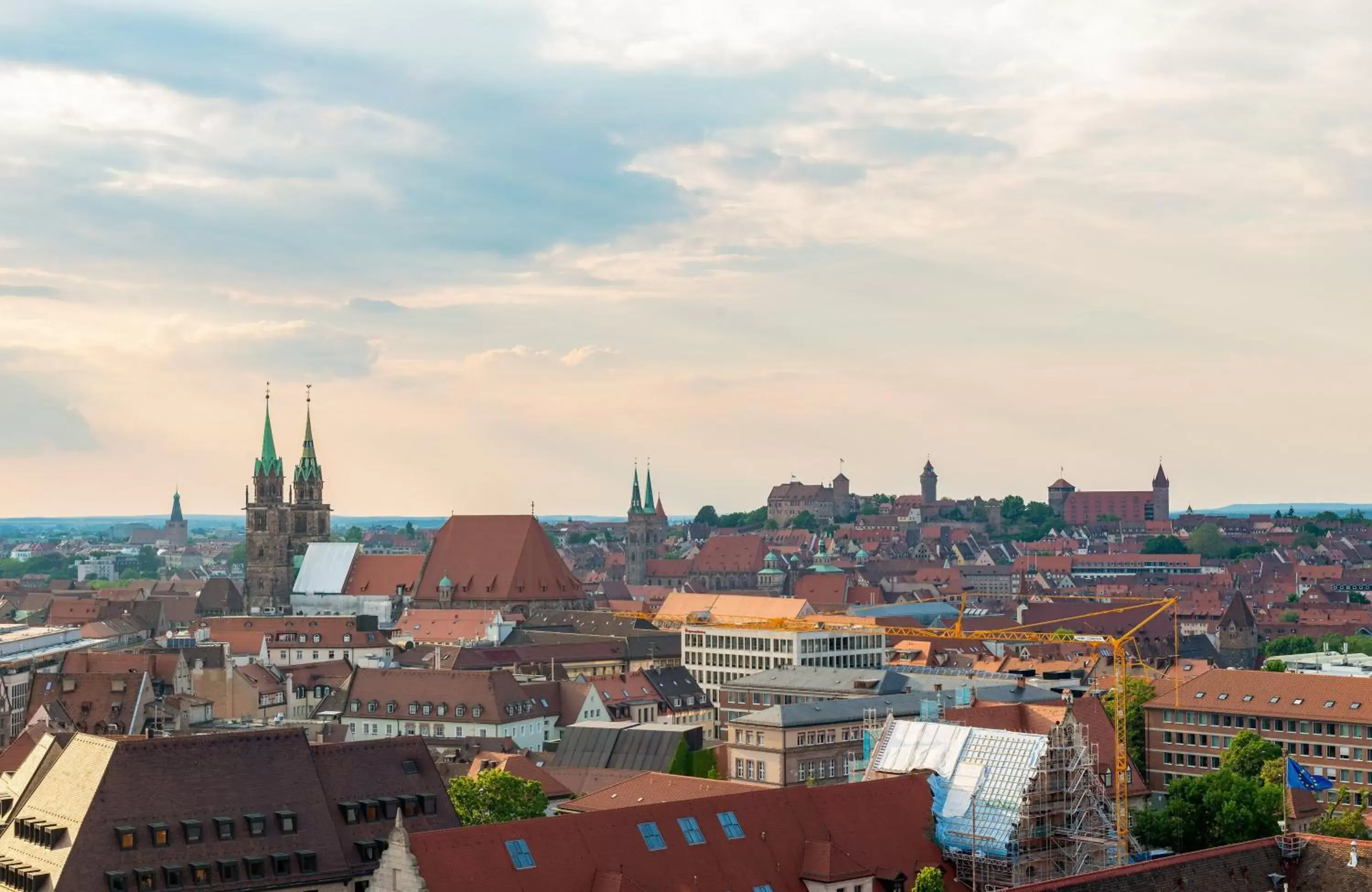 City view in Leonardo Royal Hotel Nürnberg