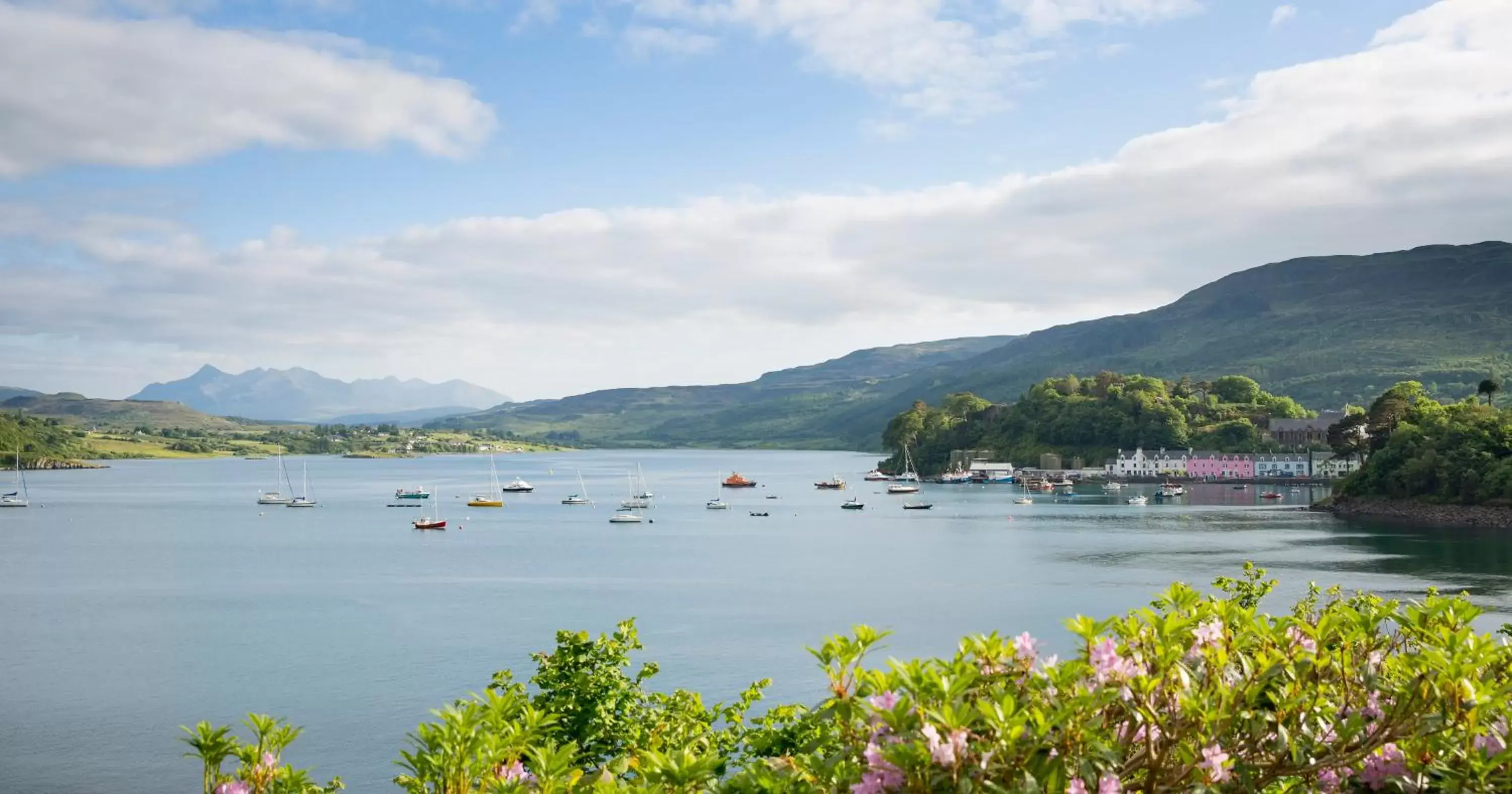 Natural landscape in Cuillin Hills Hotel