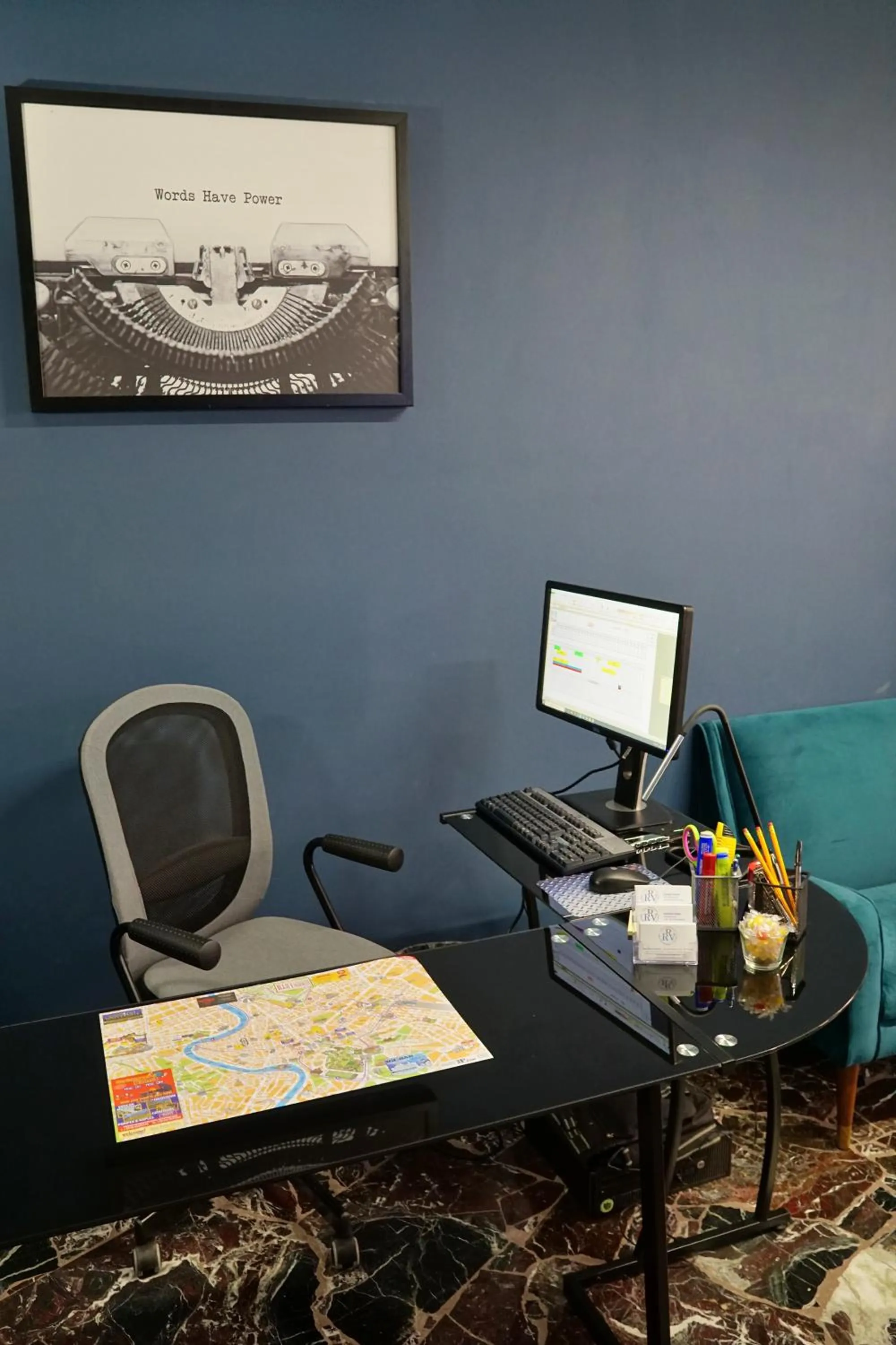 Lobby or reception in Regolo Rooms Vaticano