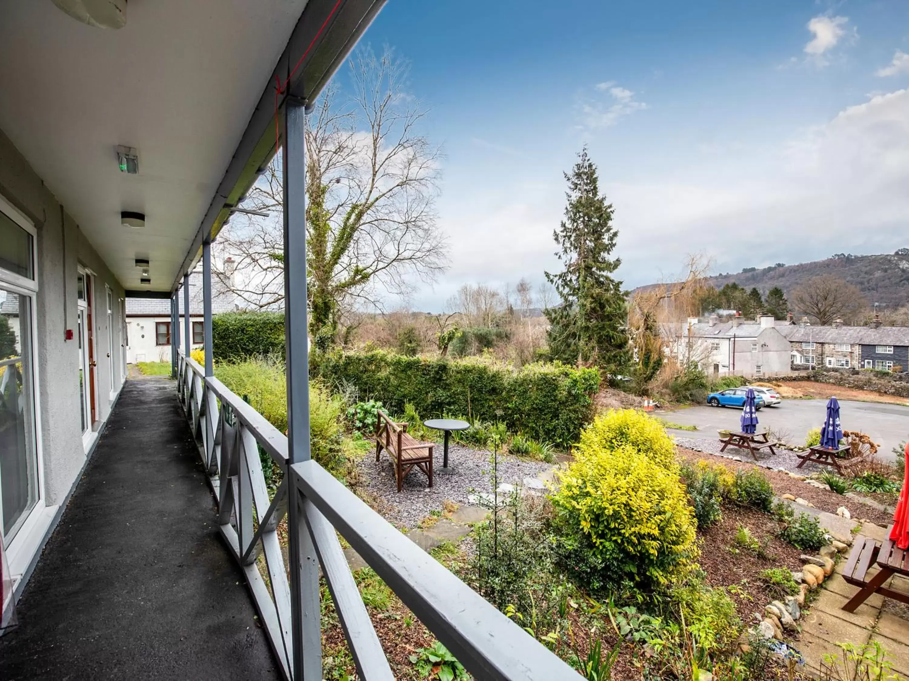 Balcony/Terrace in Conwy Valley Hotel