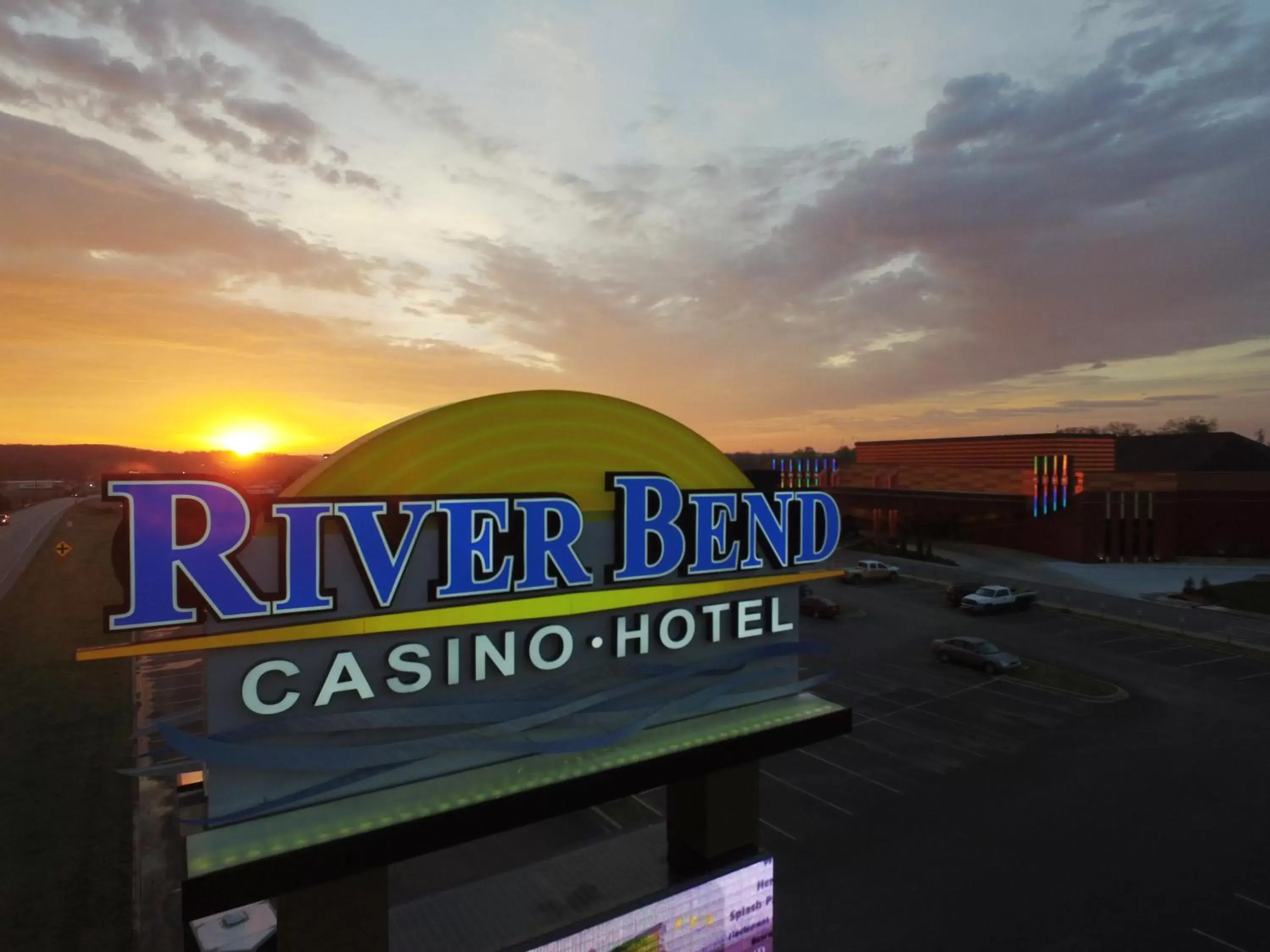 Property building in River Bend Casino & Hotel
