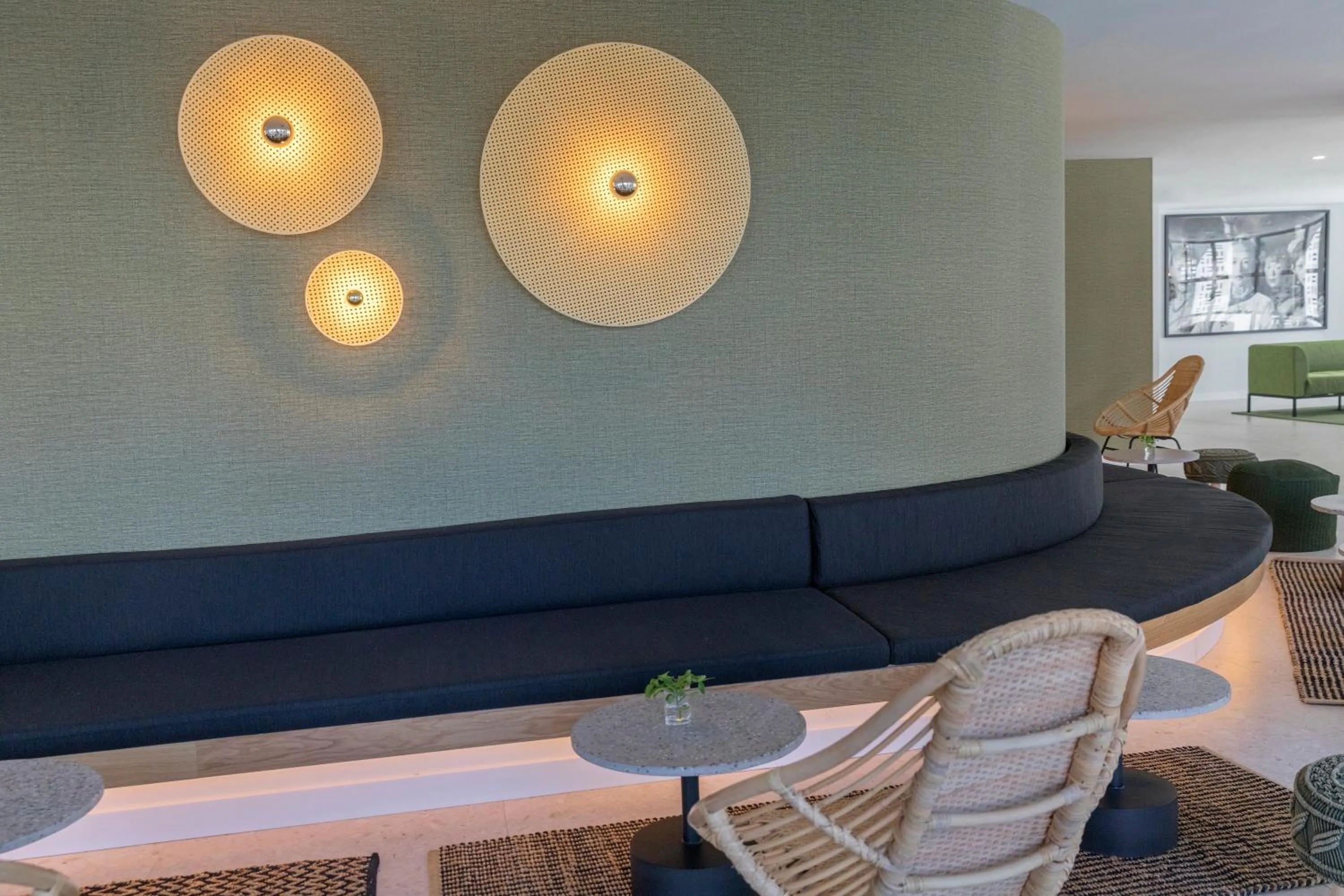 Seating area in HM Ayron Park - Adults Only