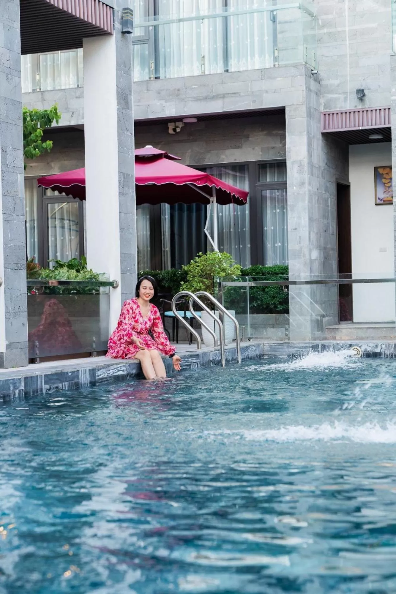 Swimming pool in Ninh Bình Premier hotel