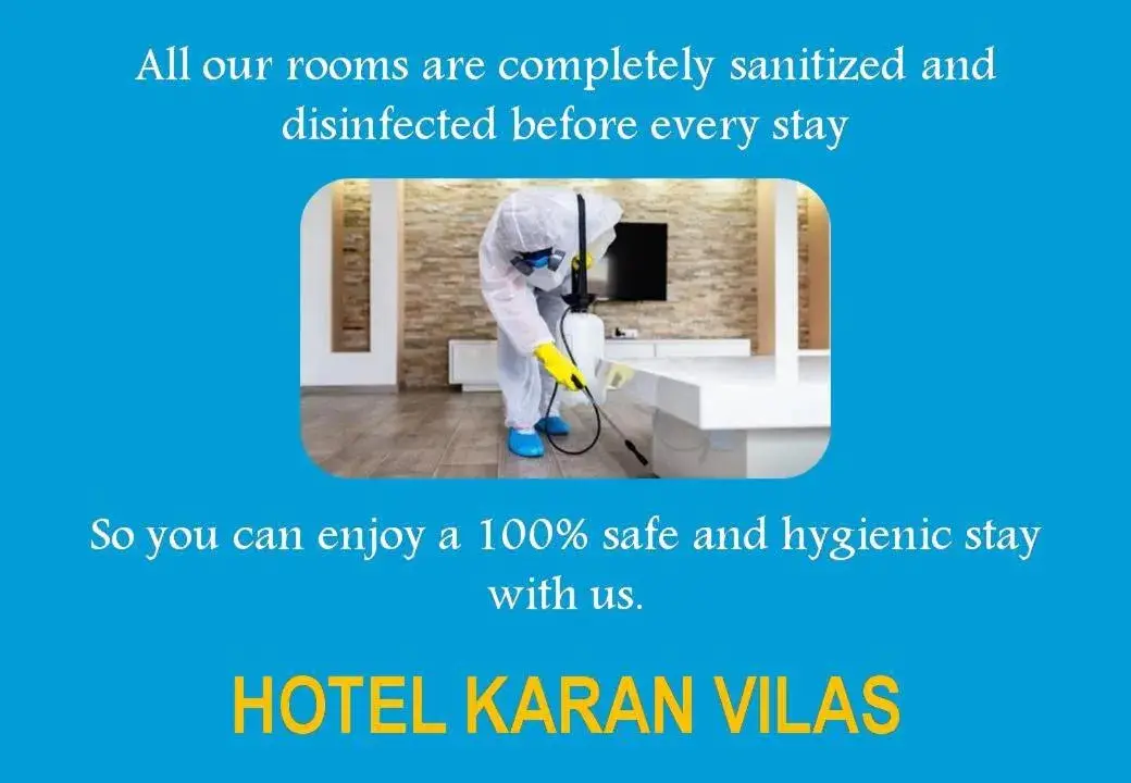 Area and facilities in Hotel Karan Vilas