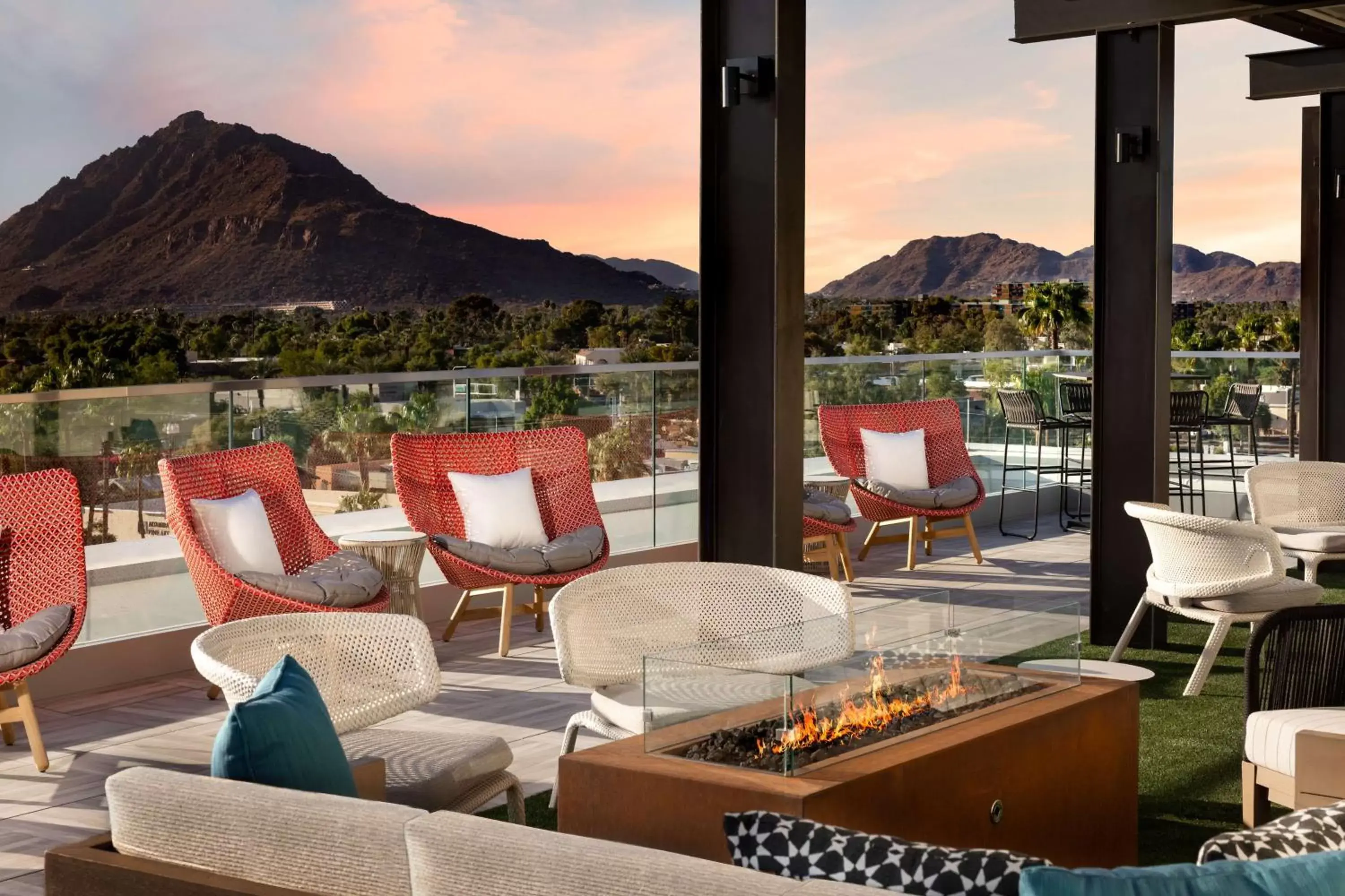 Patio, Mountain View in Canopy By Hilton Scottsdale Old Town
