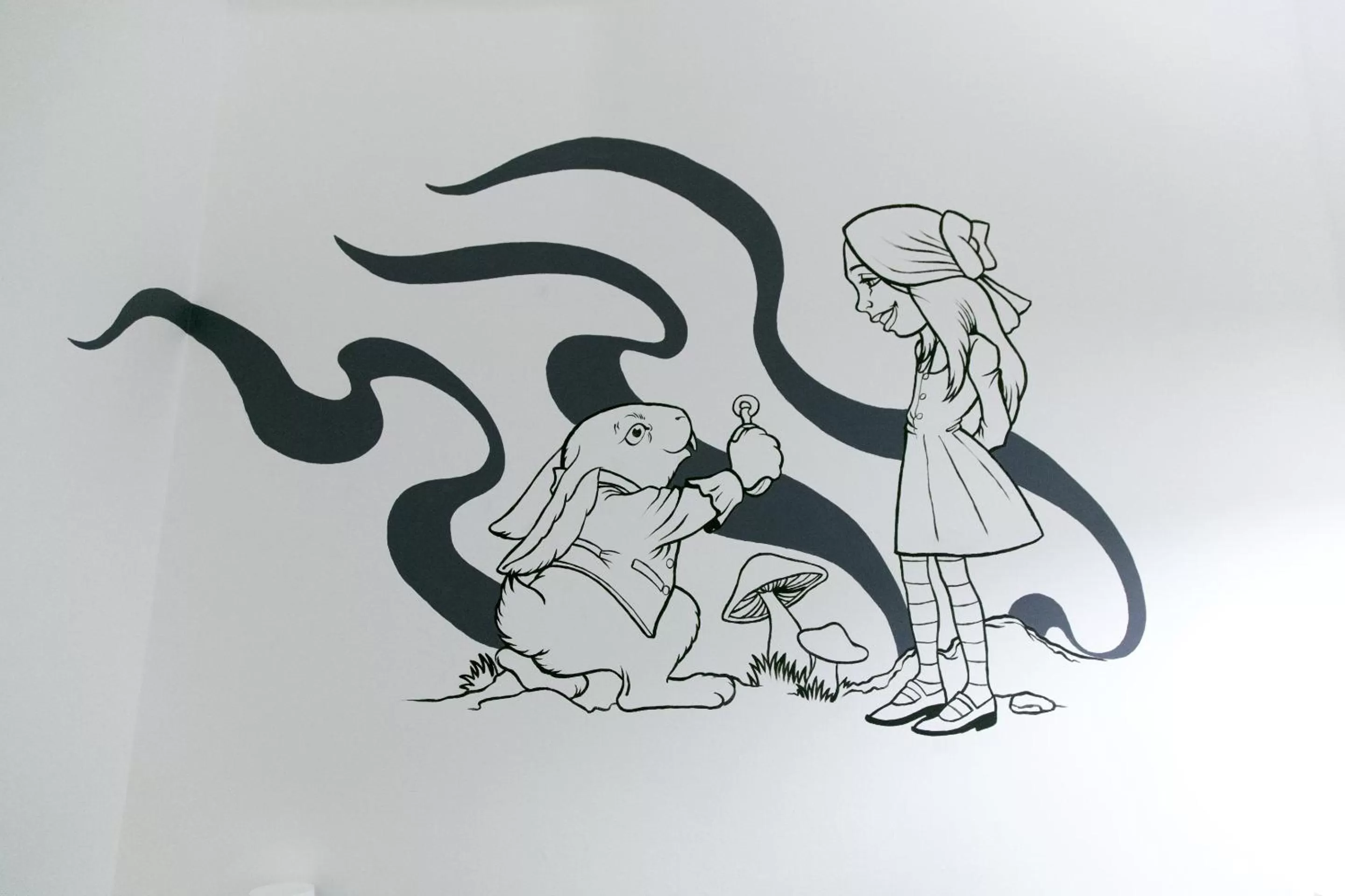 Decorative detail in Afea Art & Rooms