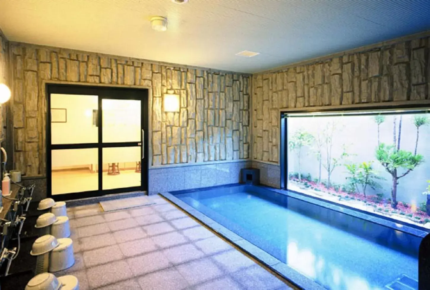 Public Bath, Swimming Pool in Hotel Route-Inn Mooka