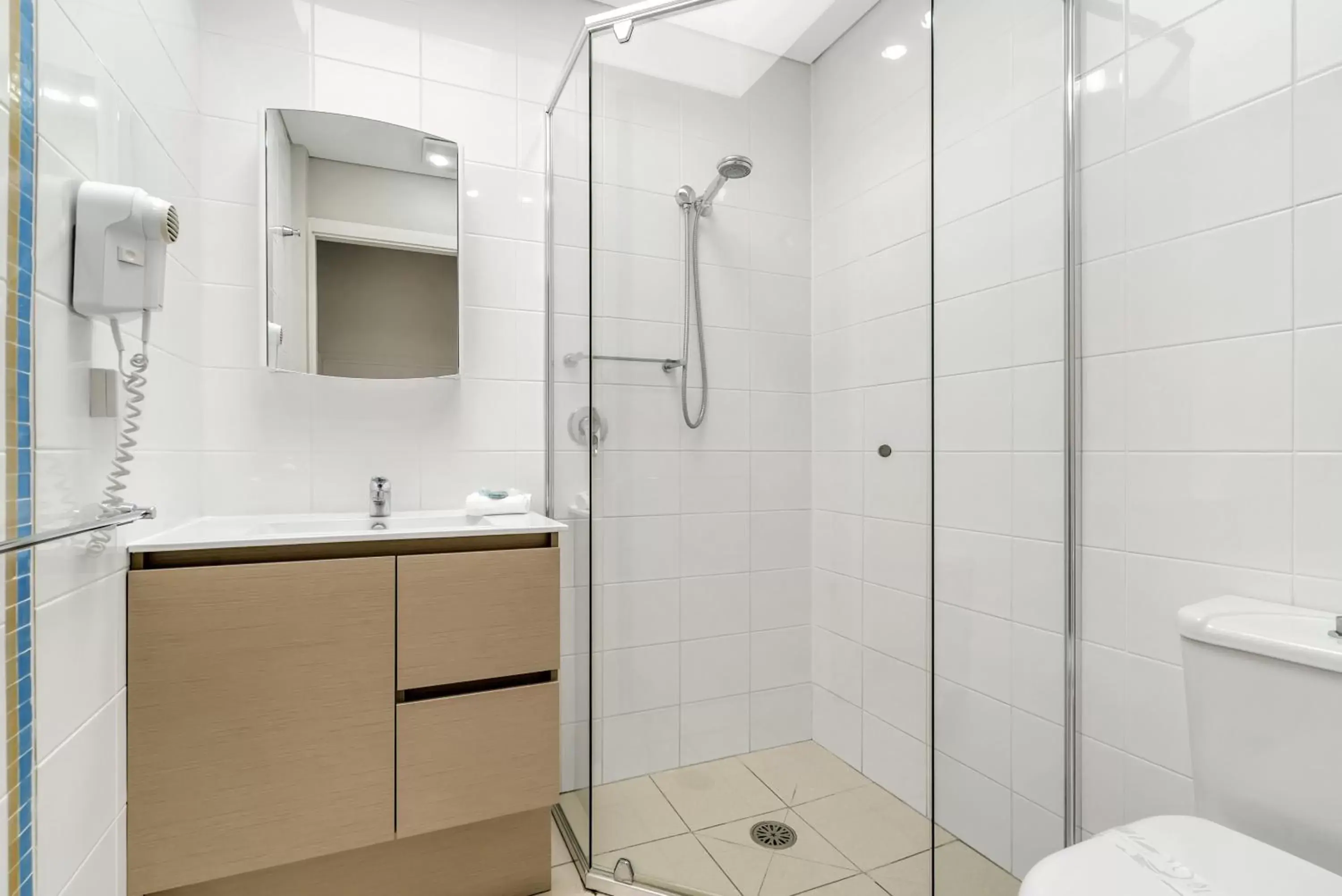 Bathroom in Korora Bay Village Resort