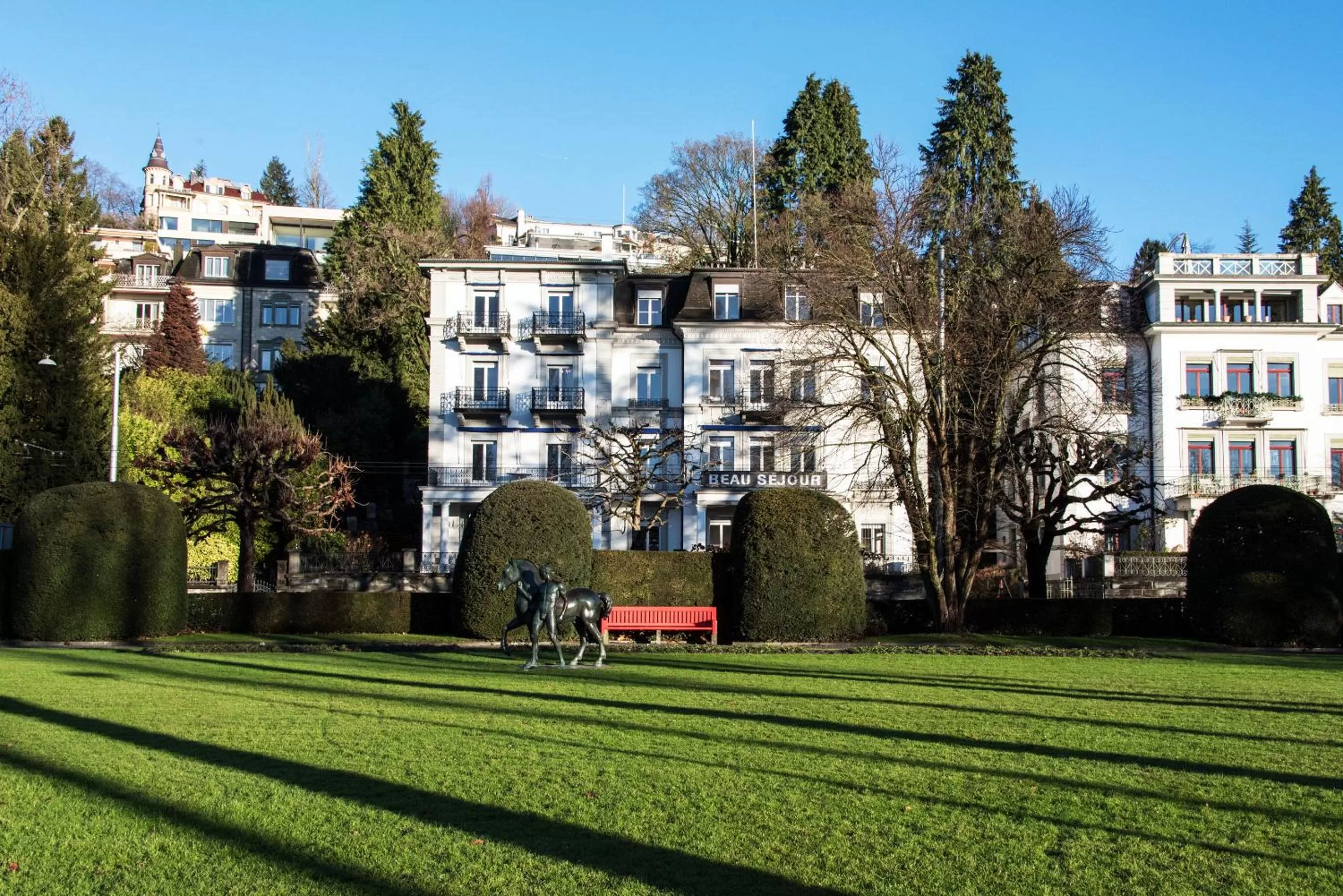 Property building in Hotel Beau Séjour Lucerne