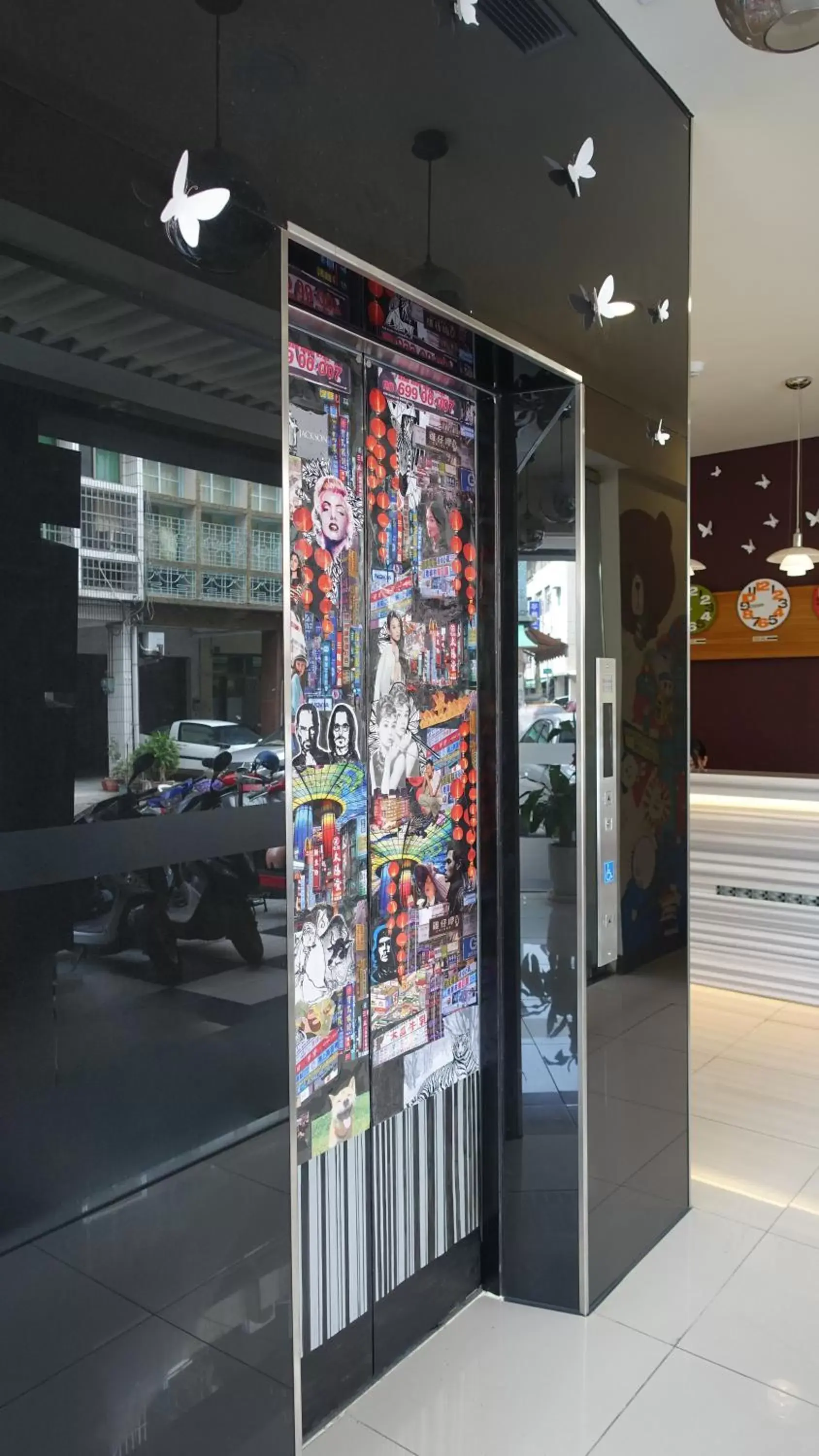 Decorative detail, Supermarket/Shops in Century Hotel