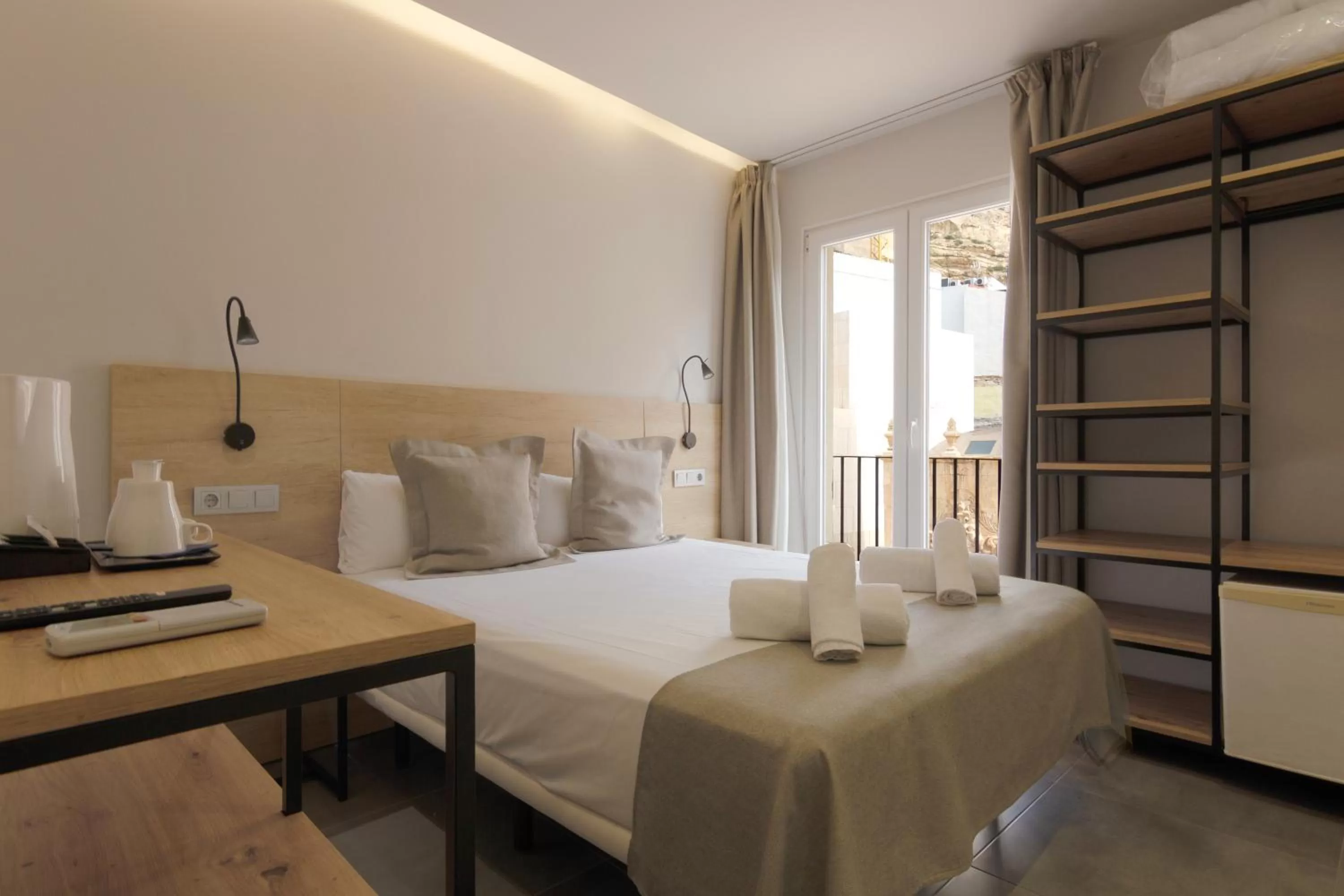 Bed in Hotel La Milagrosa