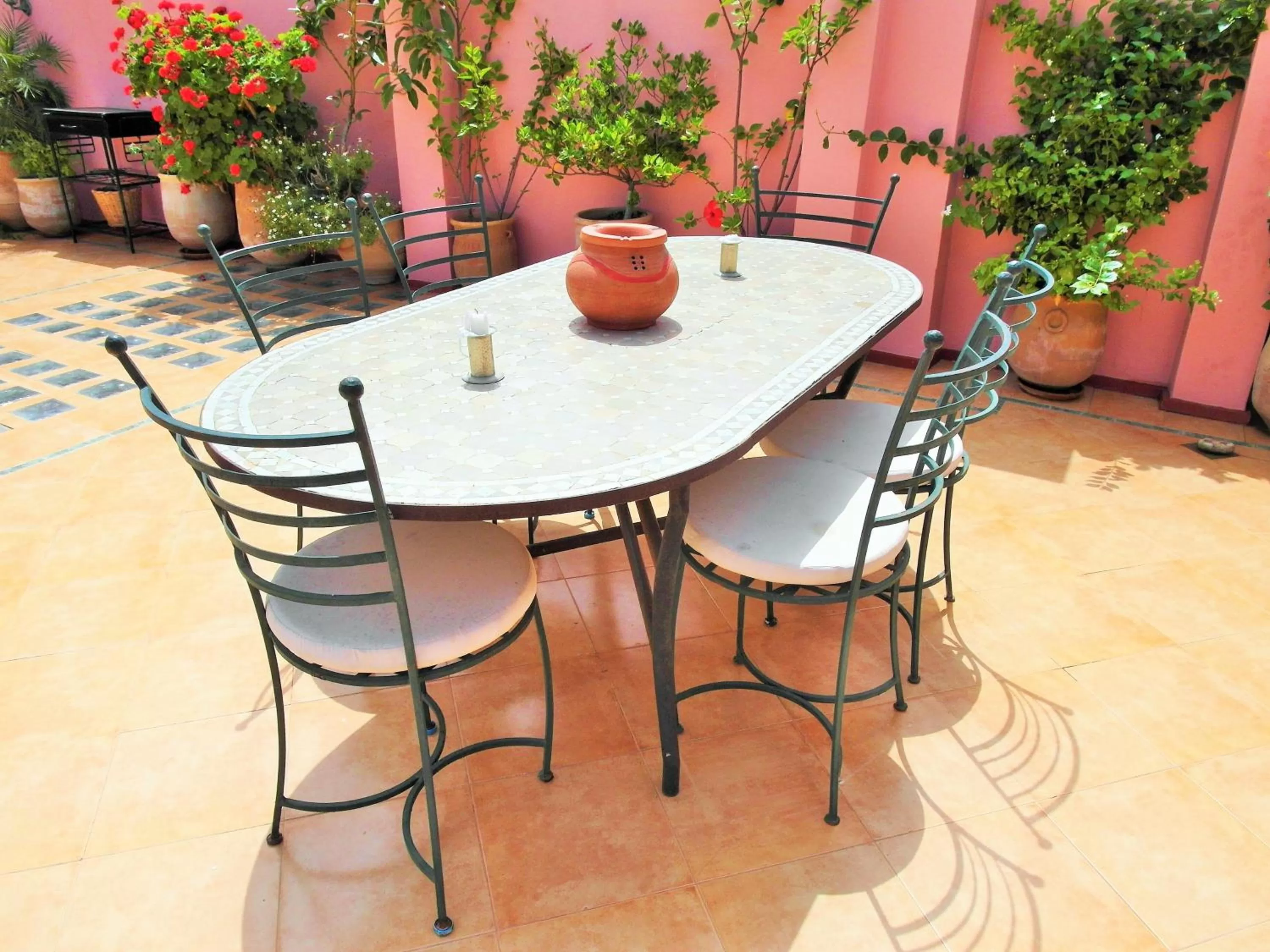 Patio in Christina's House