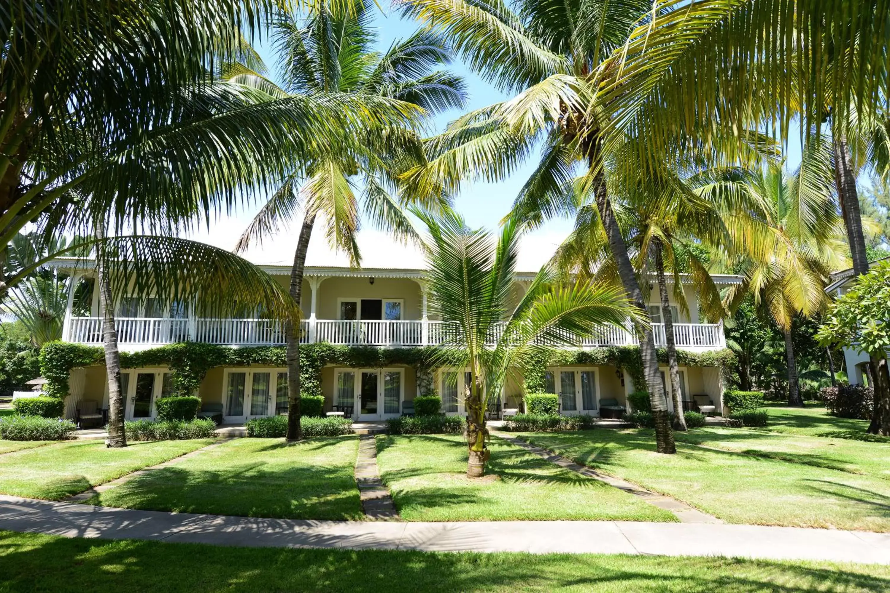 Garden view, Property Building in Sugar Beach Mauritius