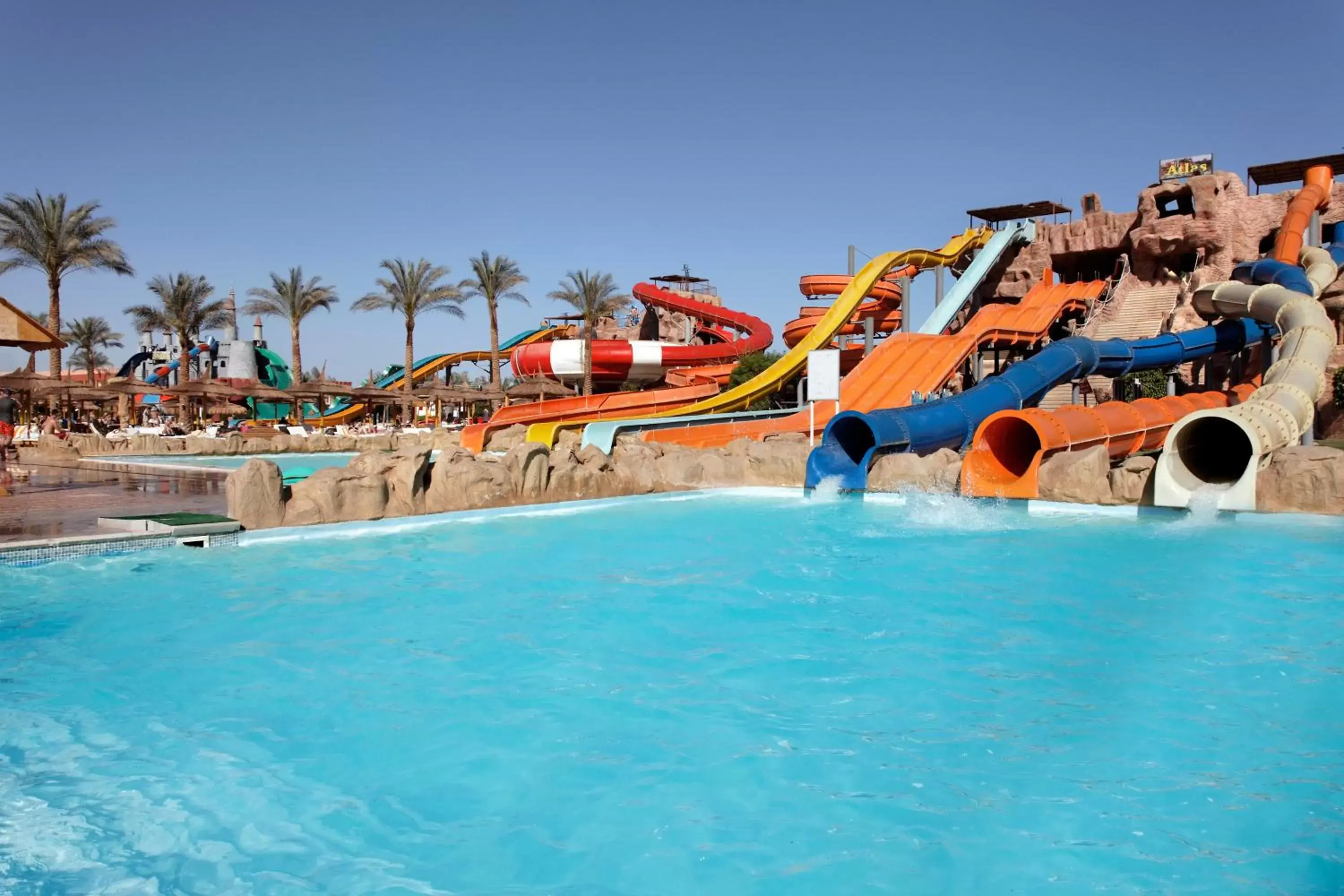 Swimming pool, Water Park in Pickalbatros Aqua Blu Sharm El Sheikh