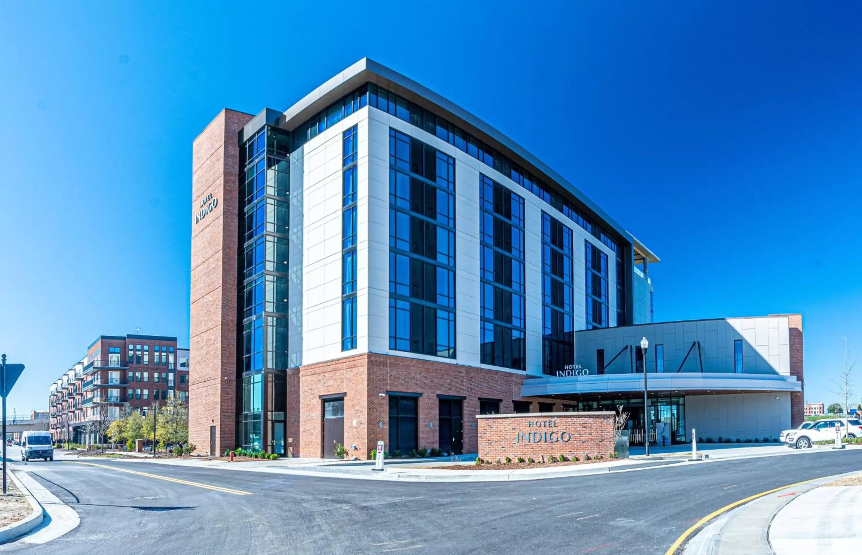 Property Building in Hotel Indigo - Columbus at Riverfront Place, an IHG Hotel