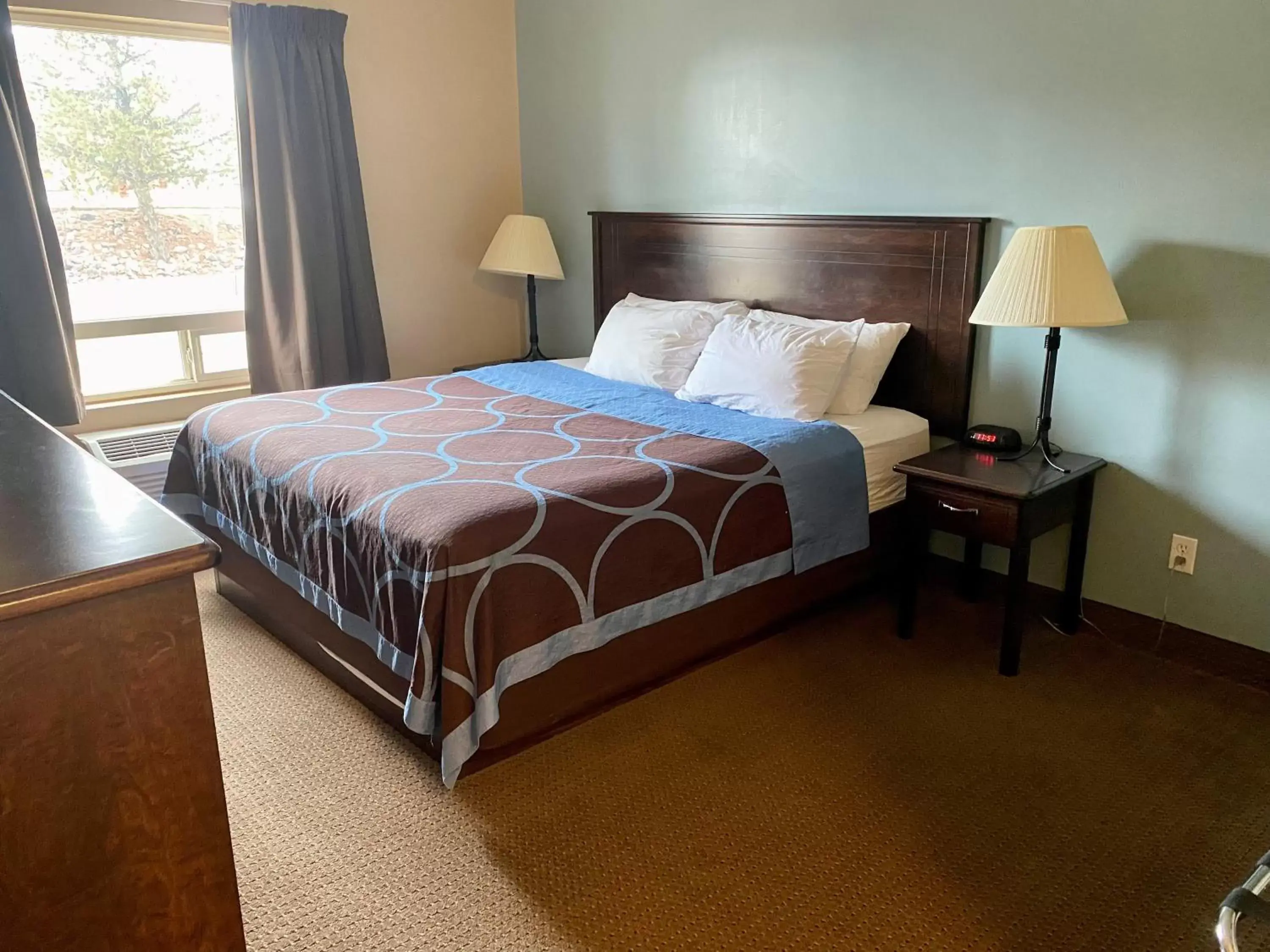 Bed in Super 8 by Wyndham Edmonton South