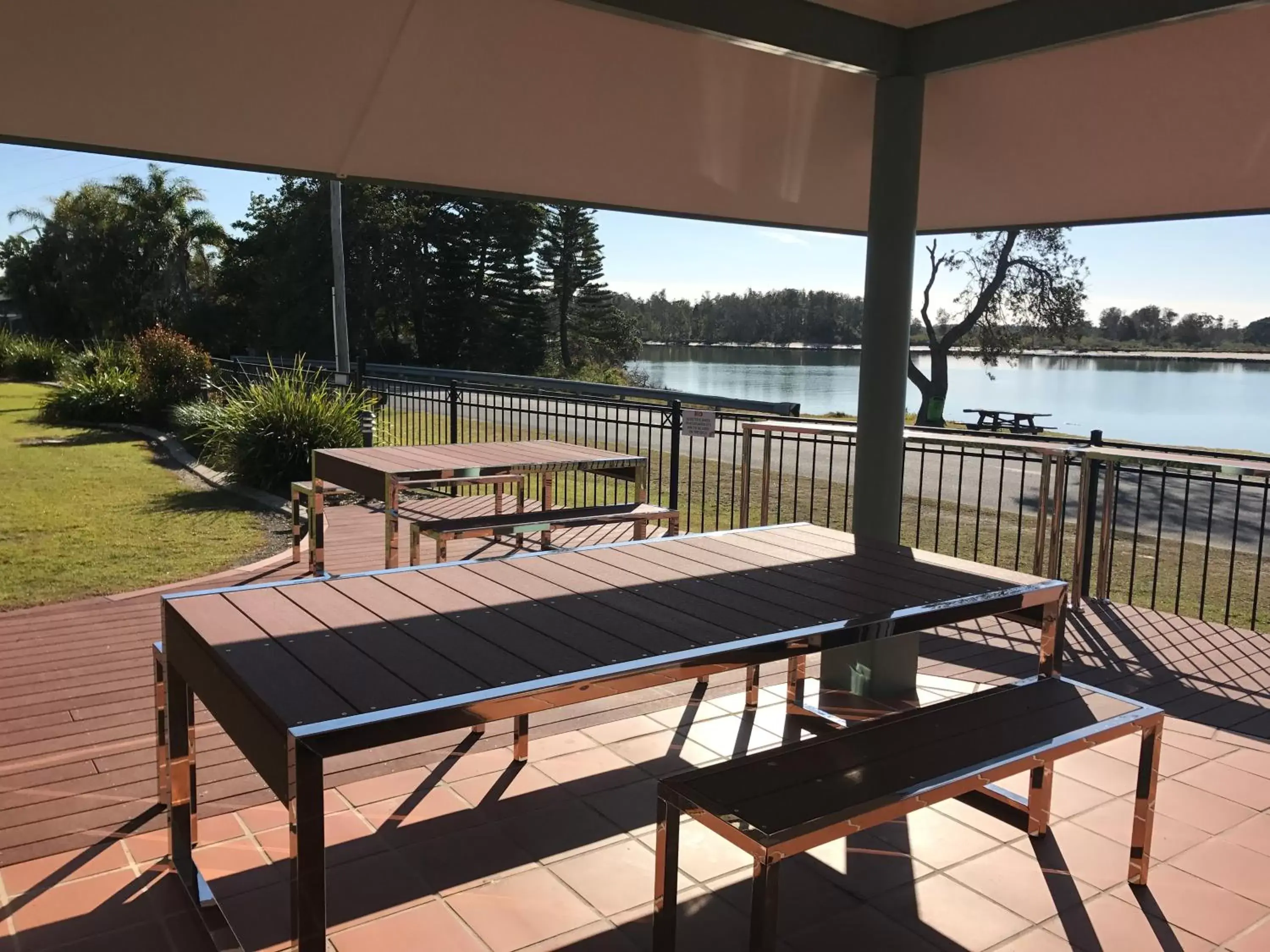 Balcony/Terrace in Riverside Holiday Resort Urunga