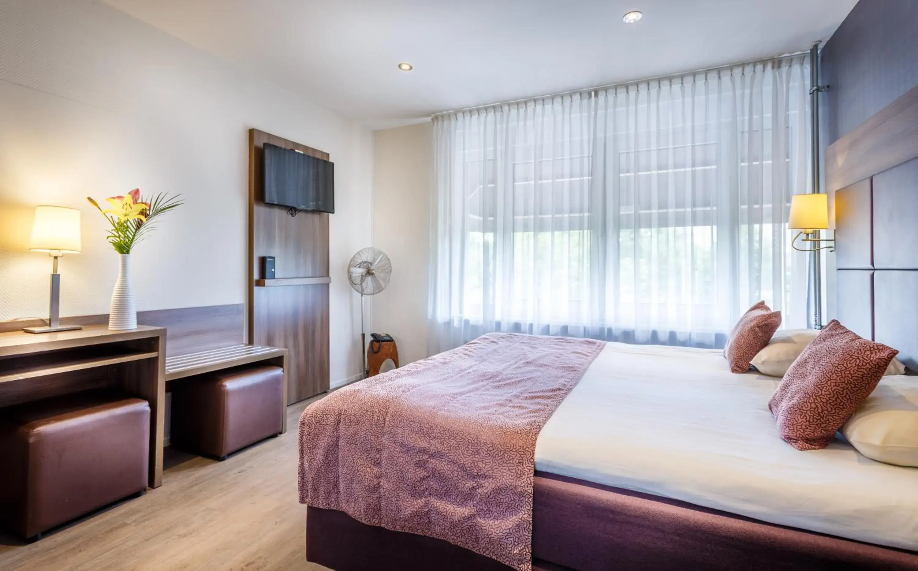Bedroom, Bed in Hotel Victorie