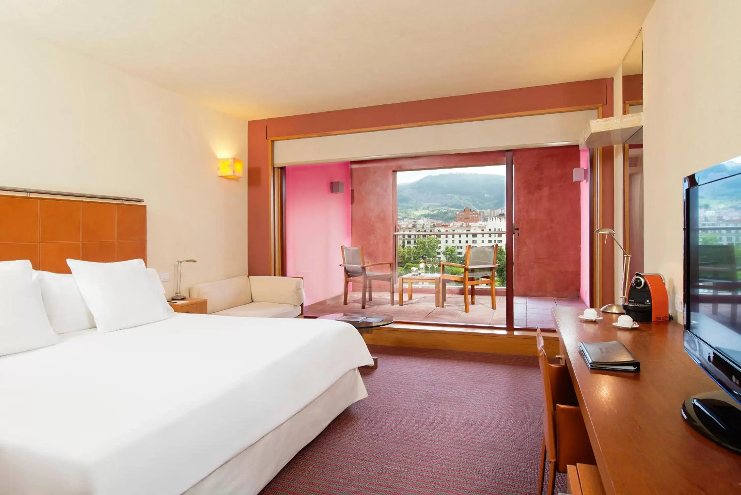 Balcony/Terrace in Hotel Melia Bilbao