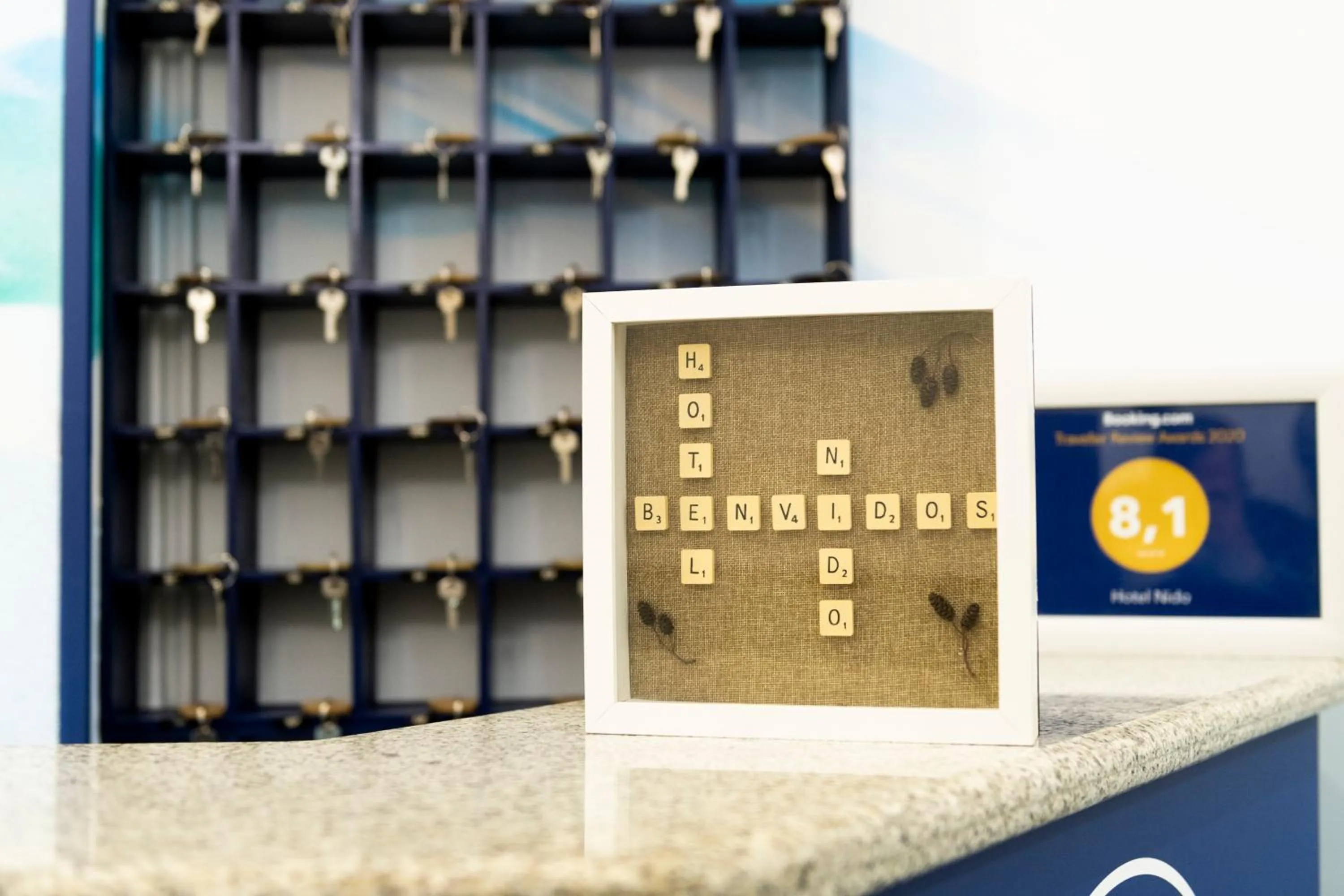 Logo/Certificate/Sign in Hotel Nido