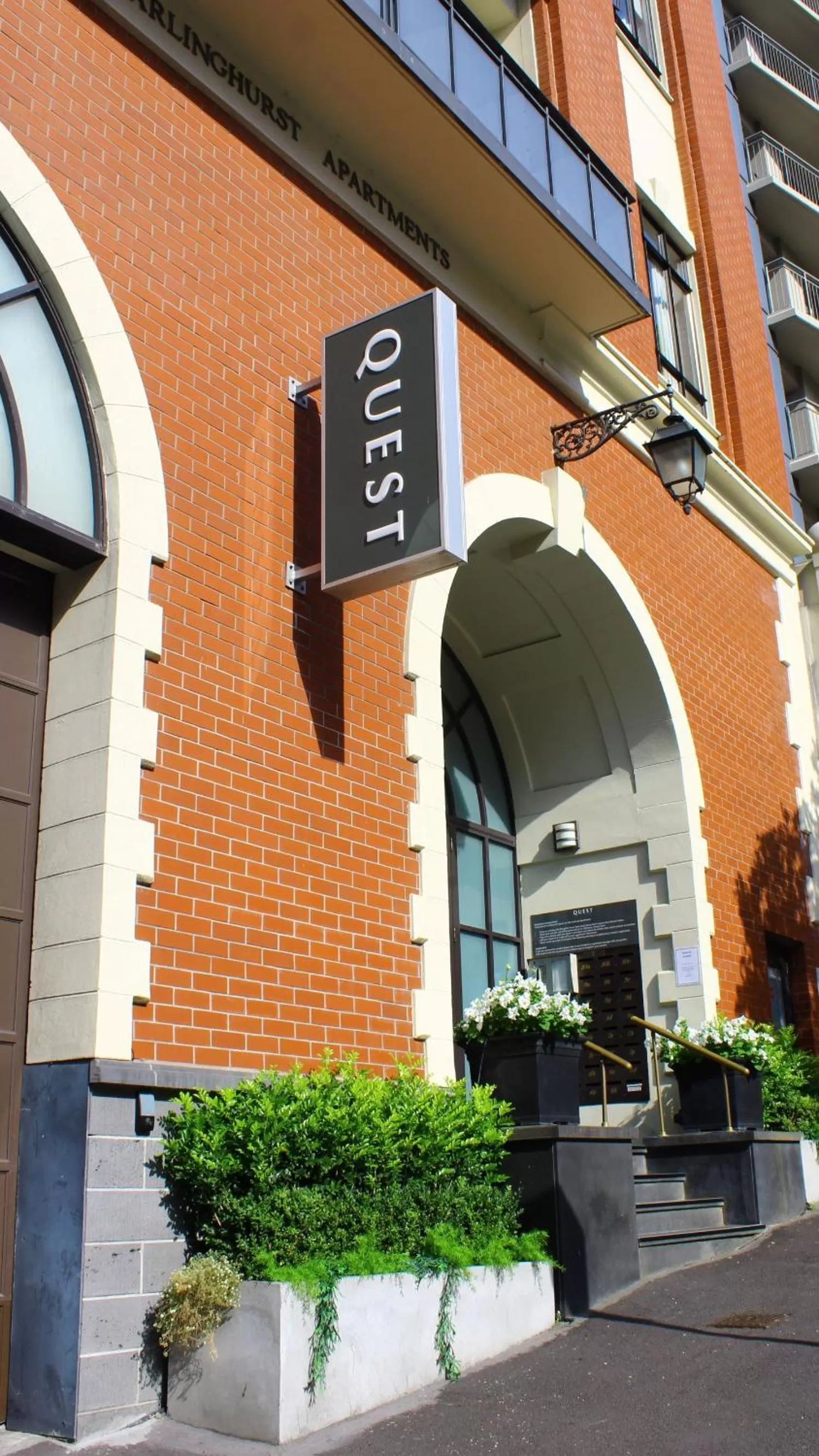 Facade/entrance in Quest on Eden Auckland CBD Apartment Hotel