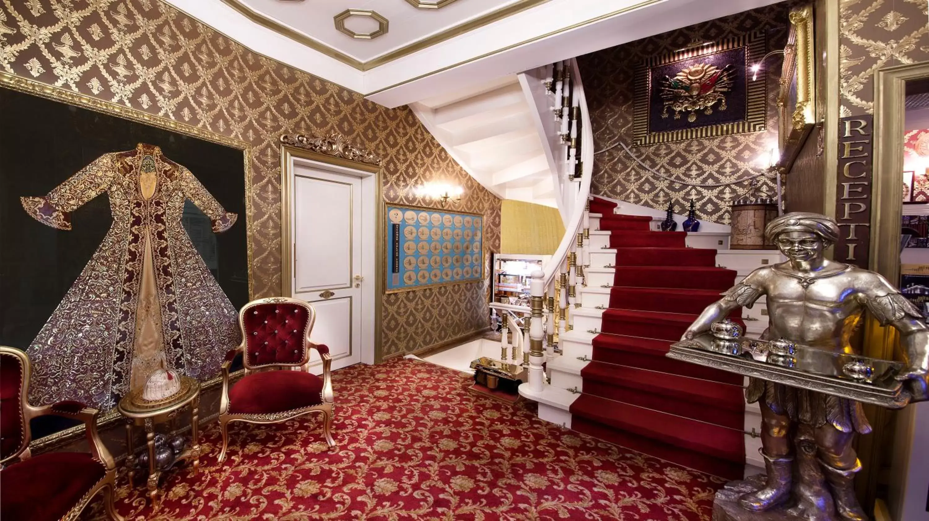 Lobby or reception in Sultan Tughra Hotel