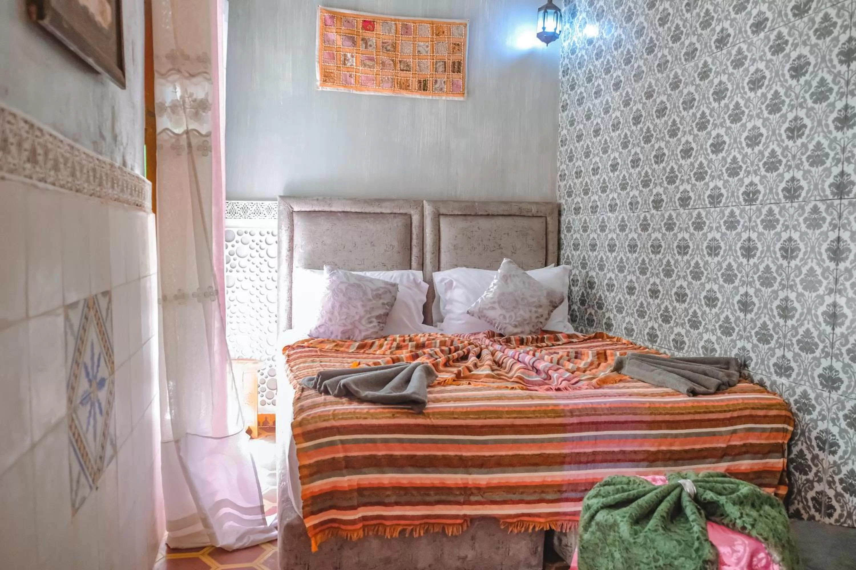 Bed in Héritage Lalla Aicha Hotel & Spa