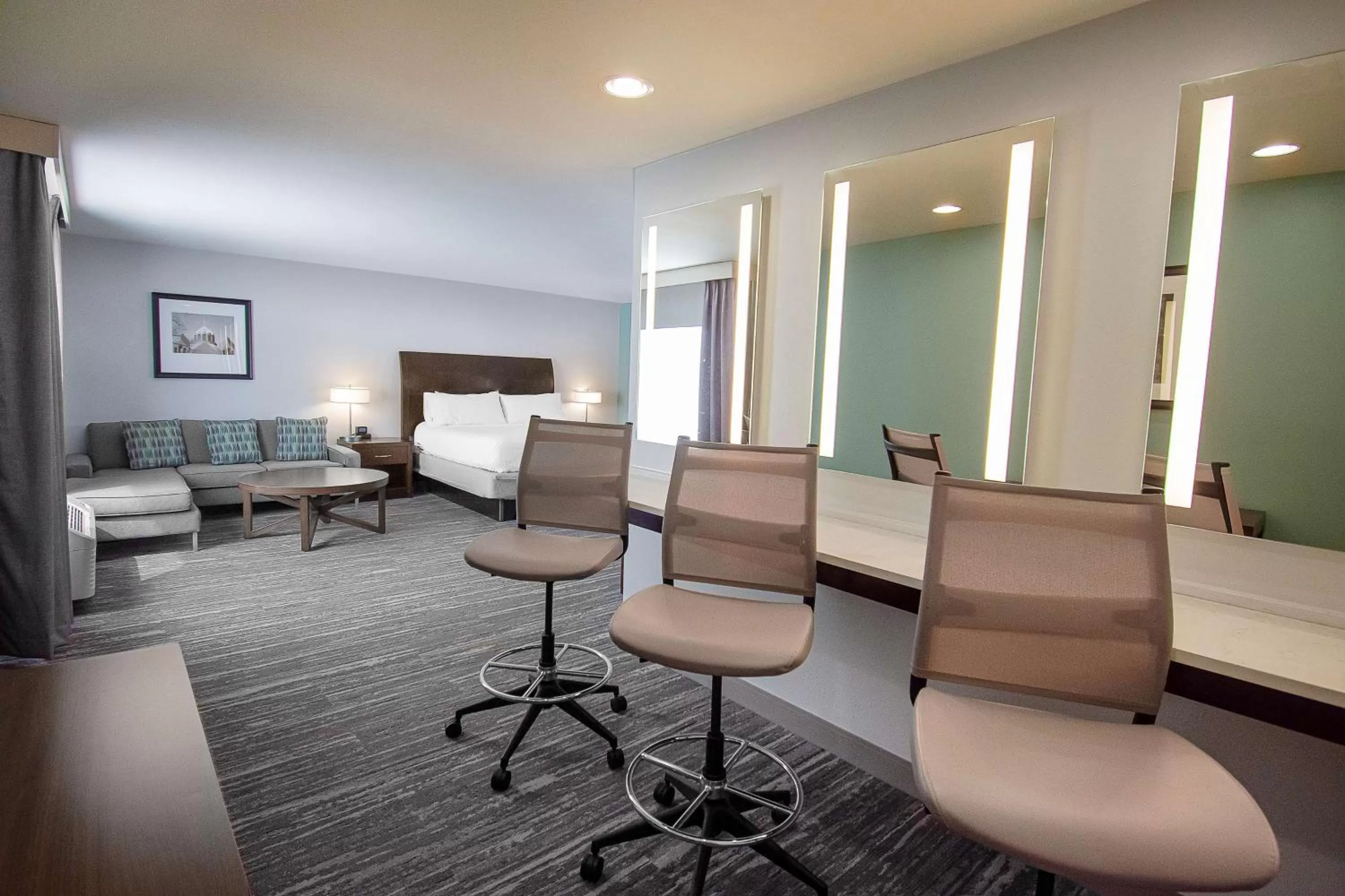 Living room in Hilton Garden Inn South Bend