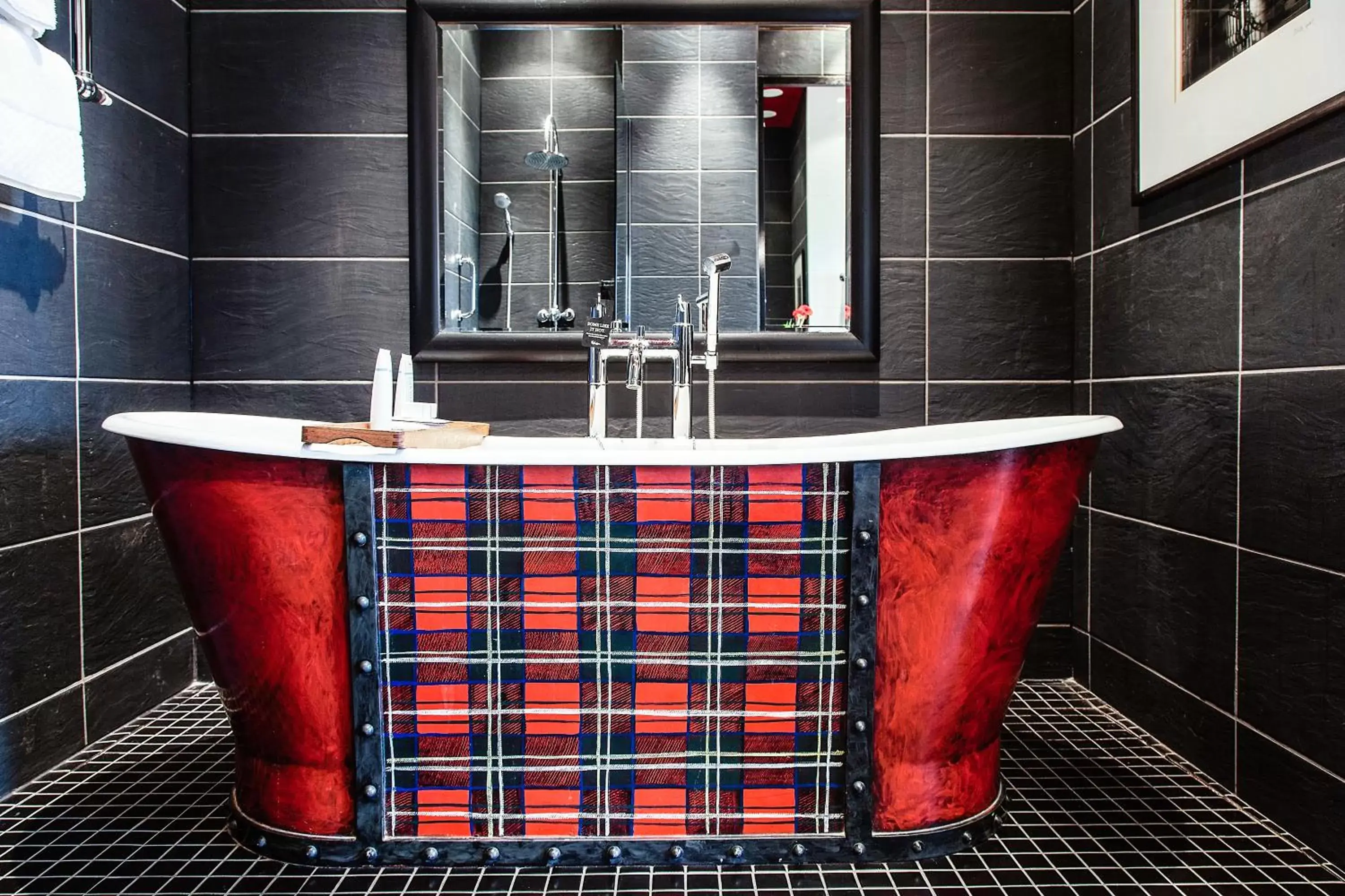 Bathroom in Malmaison Edinburgh