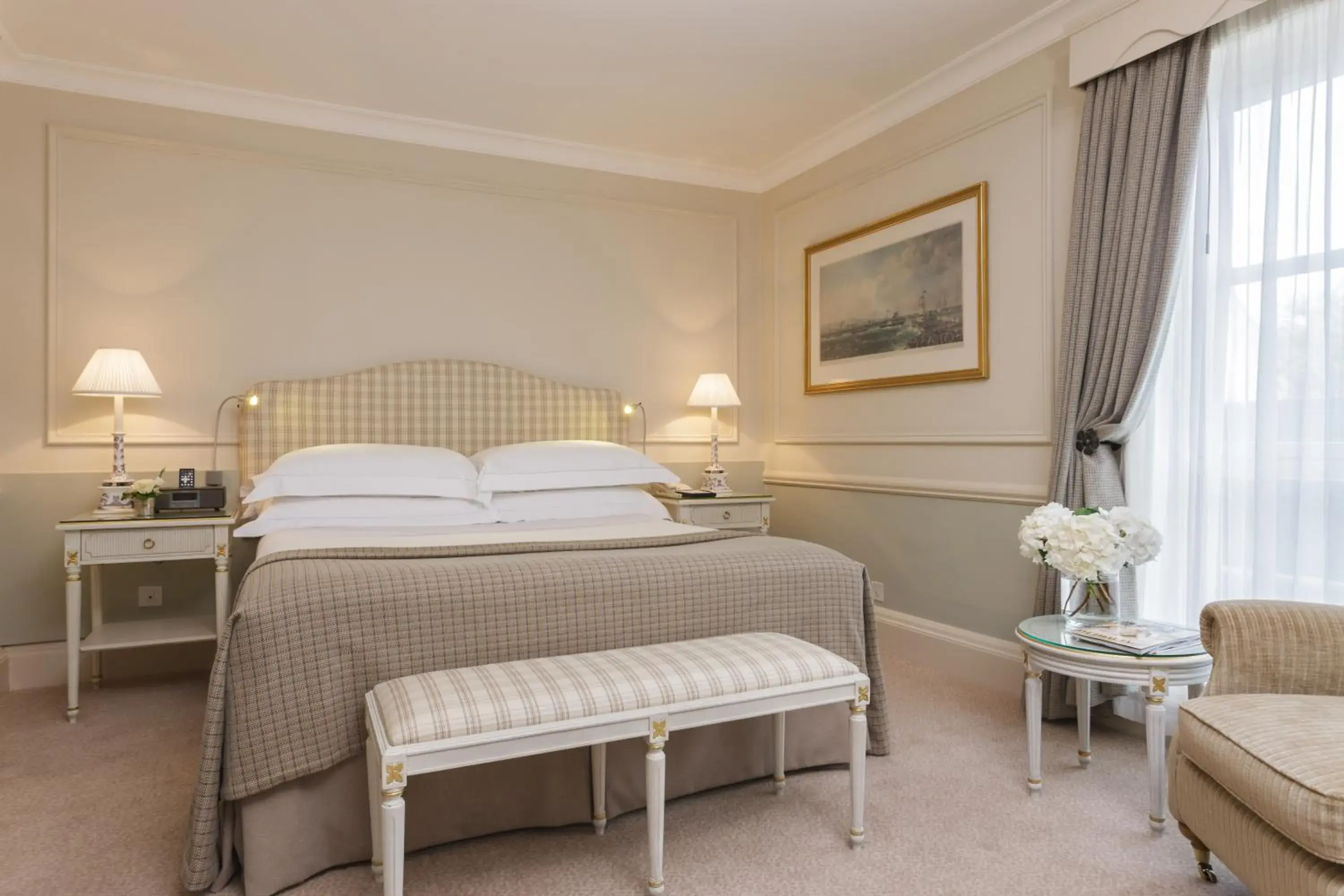 Bed in The Merrion Hotel