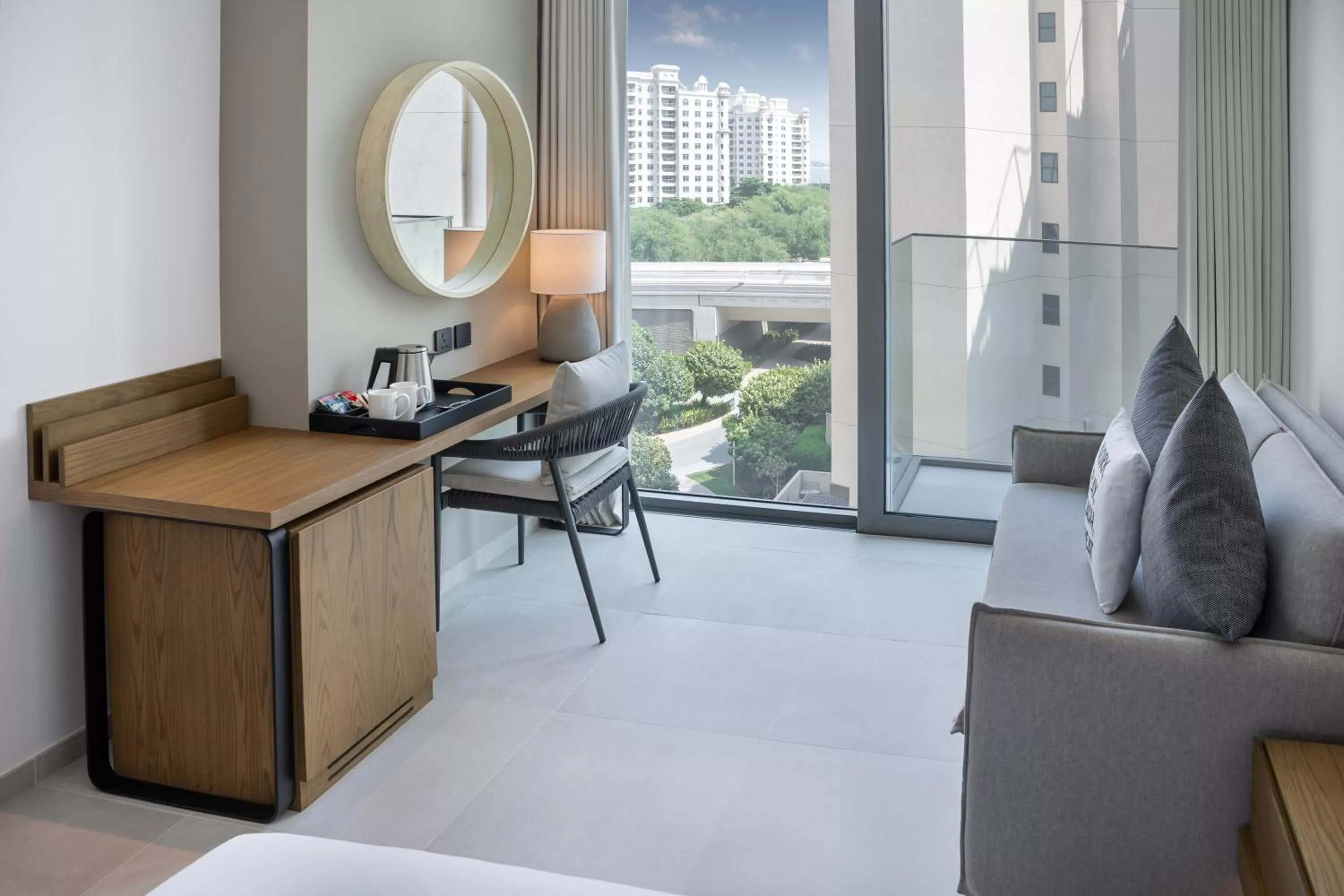 View (from property/room) in Radisson Beach Resort Palm Jumeirah