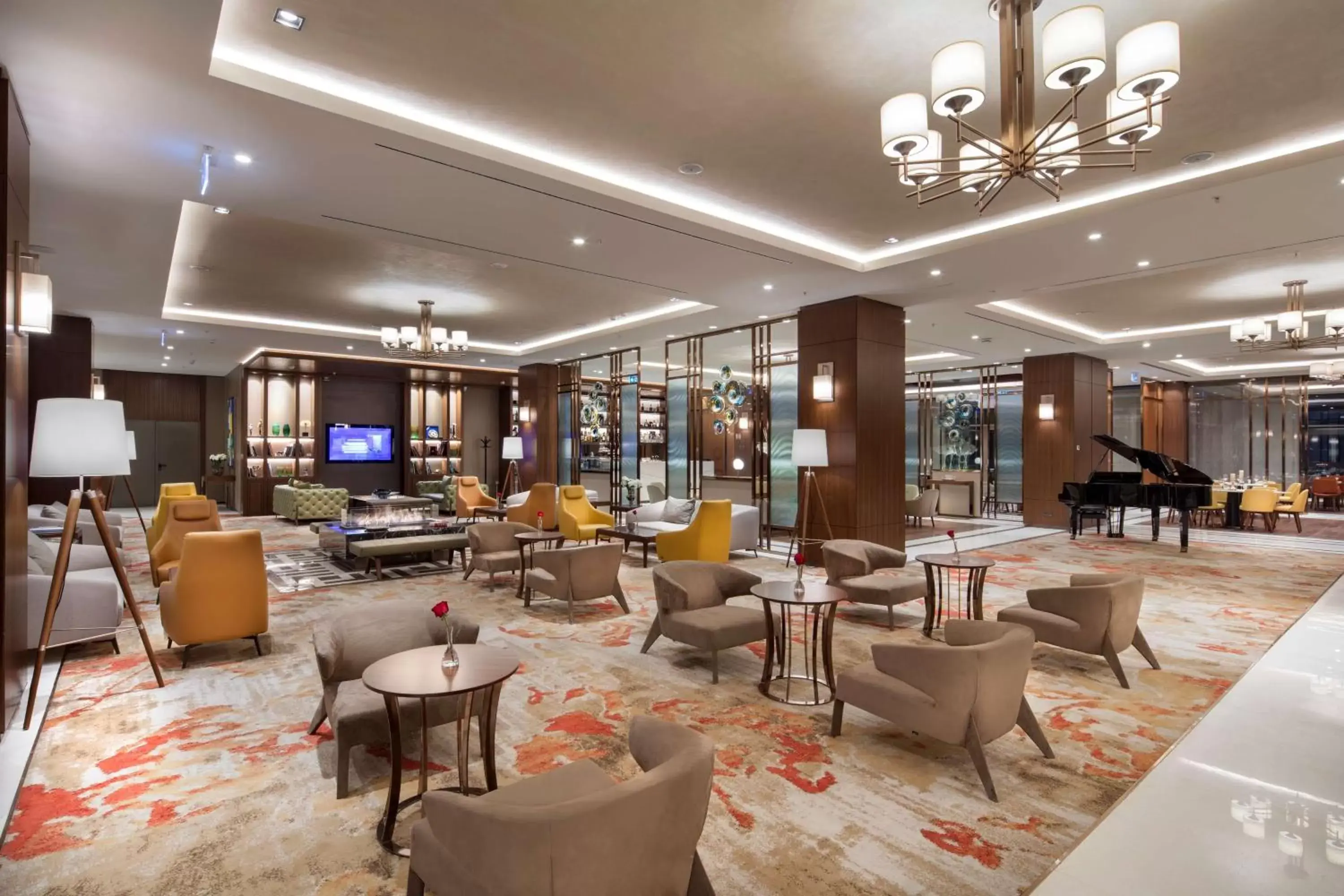 Lobby or reception in DoubleTree By Hilton Skopje