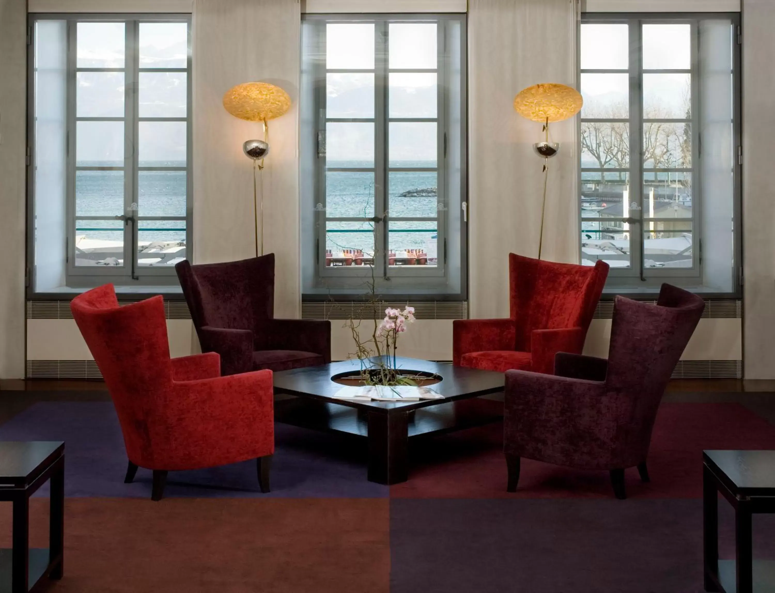 Lobby or reception, Seating Area in Hotel Angleterre & Résidence
