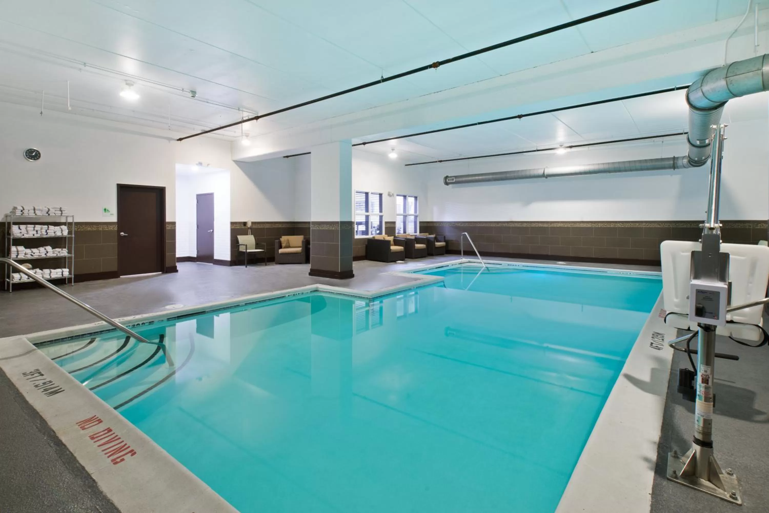 Swimming pool in Holiday Inn Harrisburg East by IHG