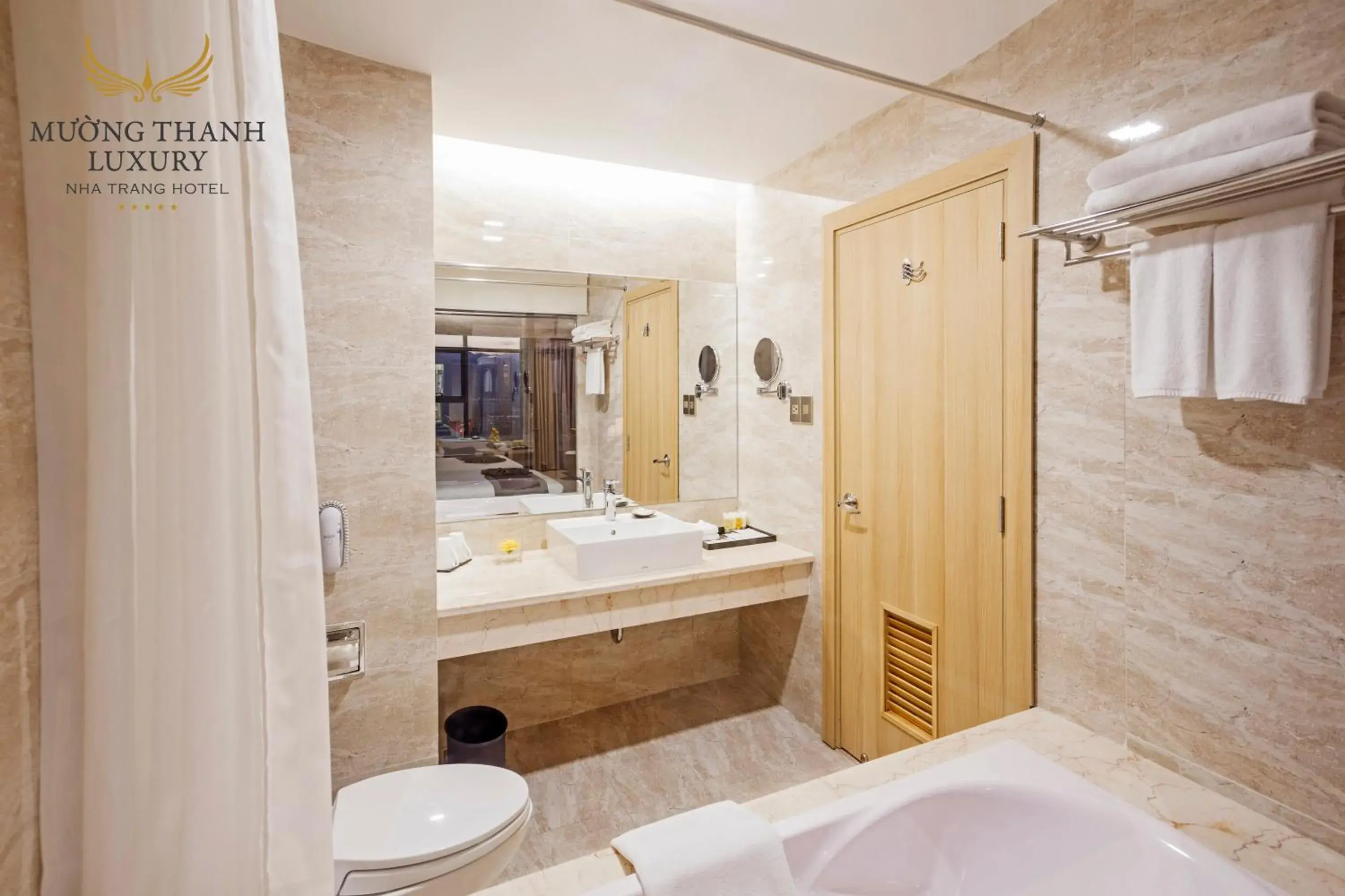 Toilet, Bathroom in Muong Thanh Luxury Nha Trang Hotel